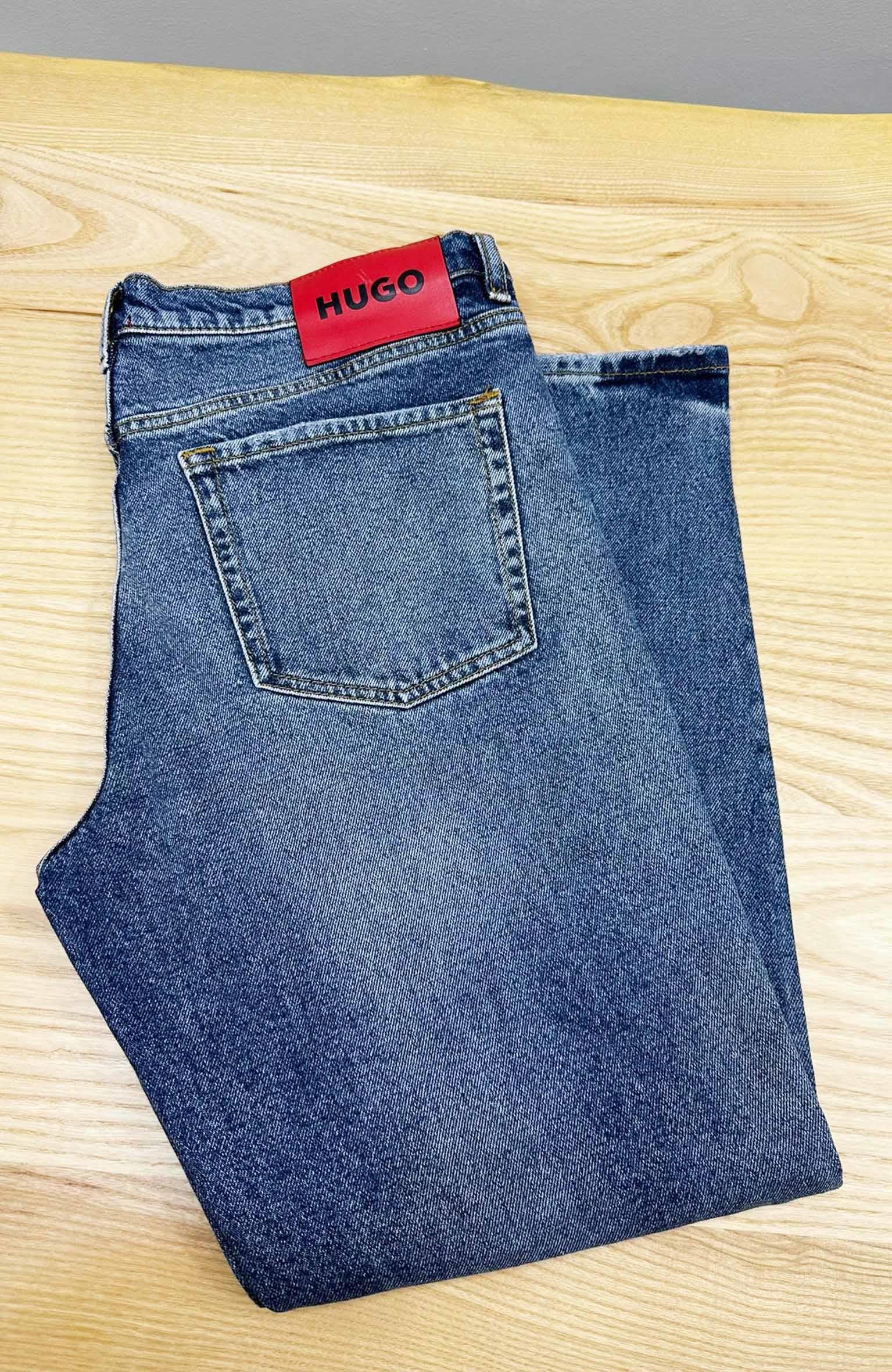 MEN1174 HU.GO TAPERED LİKRASIZ JEAN