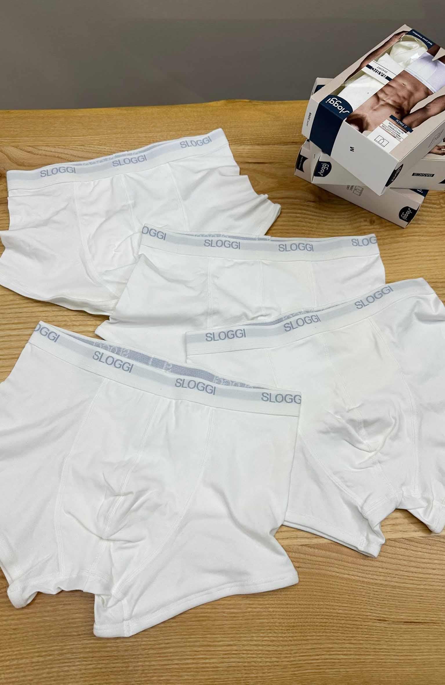 MEN1282 SL.GGİ PAMUKLU BEYAZ 2'Lİ BOXER