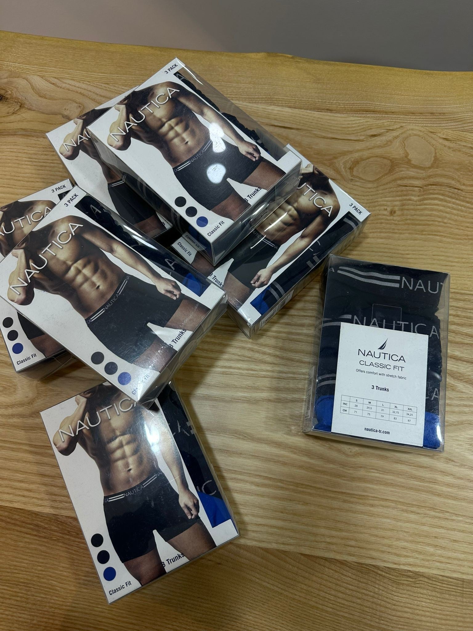 MEN1310 N.TCA 3'LÜ CLASSİC FİT BOXER