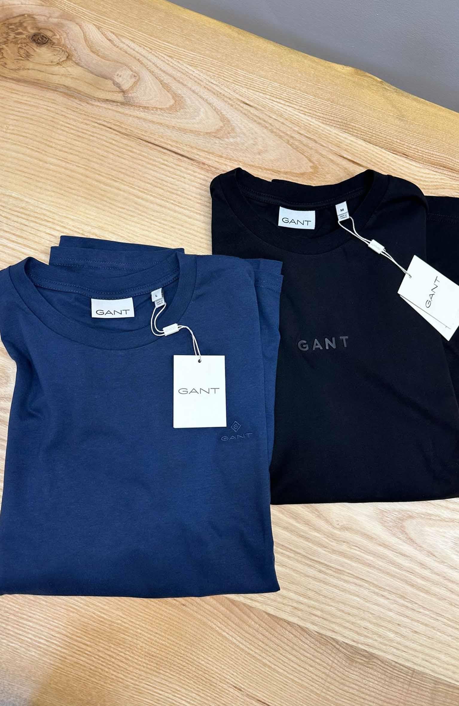 MEN1318 GNT SLİKON BASKILI SİYAH T-SHIRT