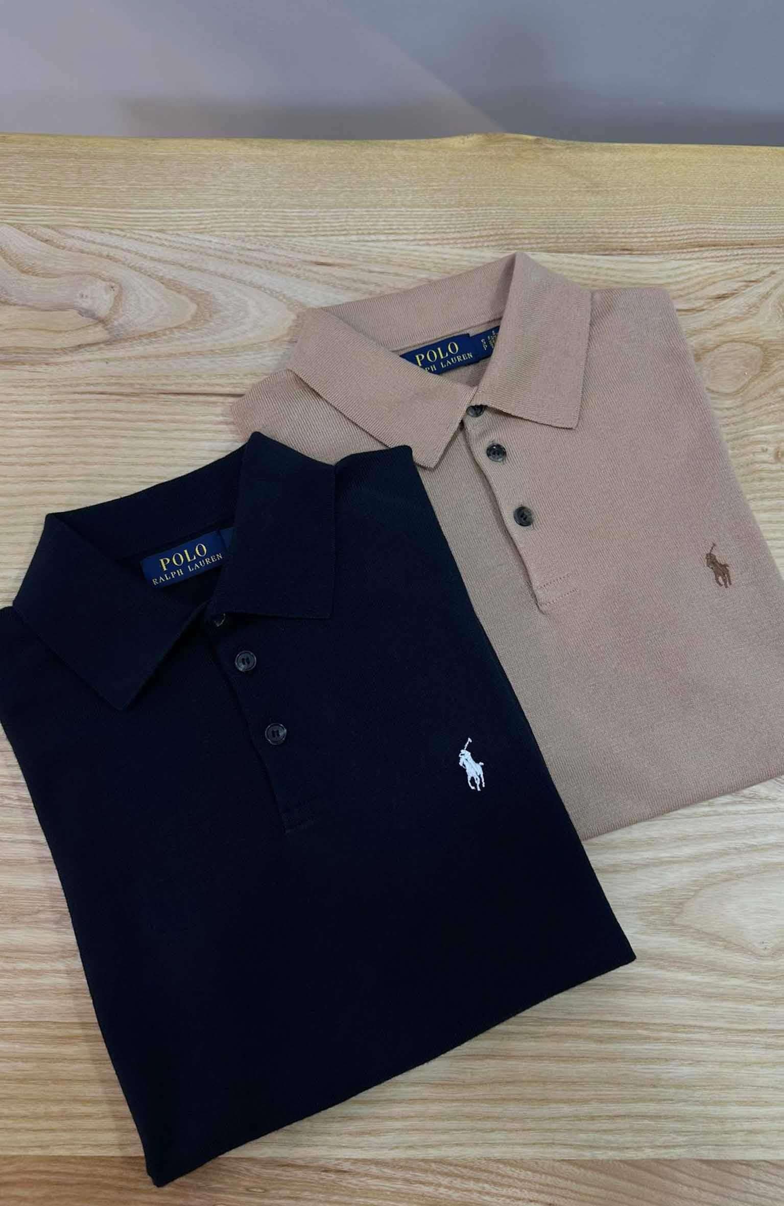 MEN1479 PRL PAMUKLU POLO YAKA TRİKO T-SHIRT