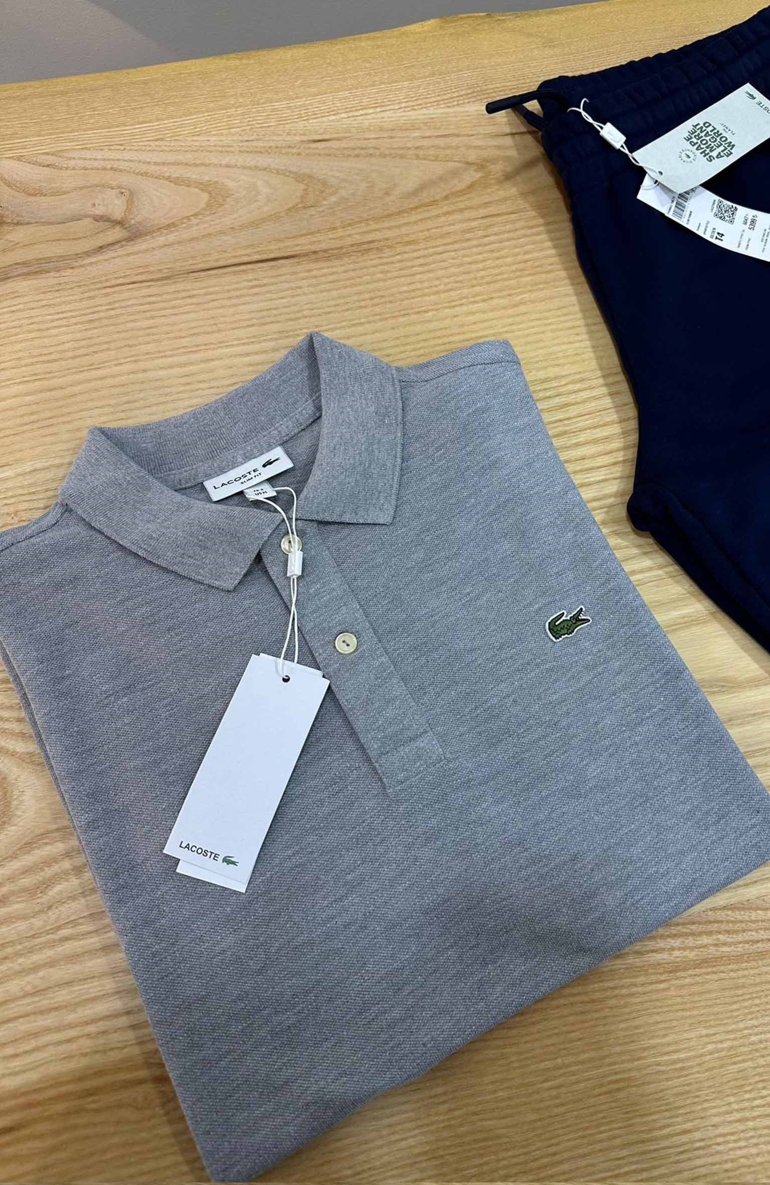MEN1491 LCS SLİM FİT GRİ POLO T-SHIRT