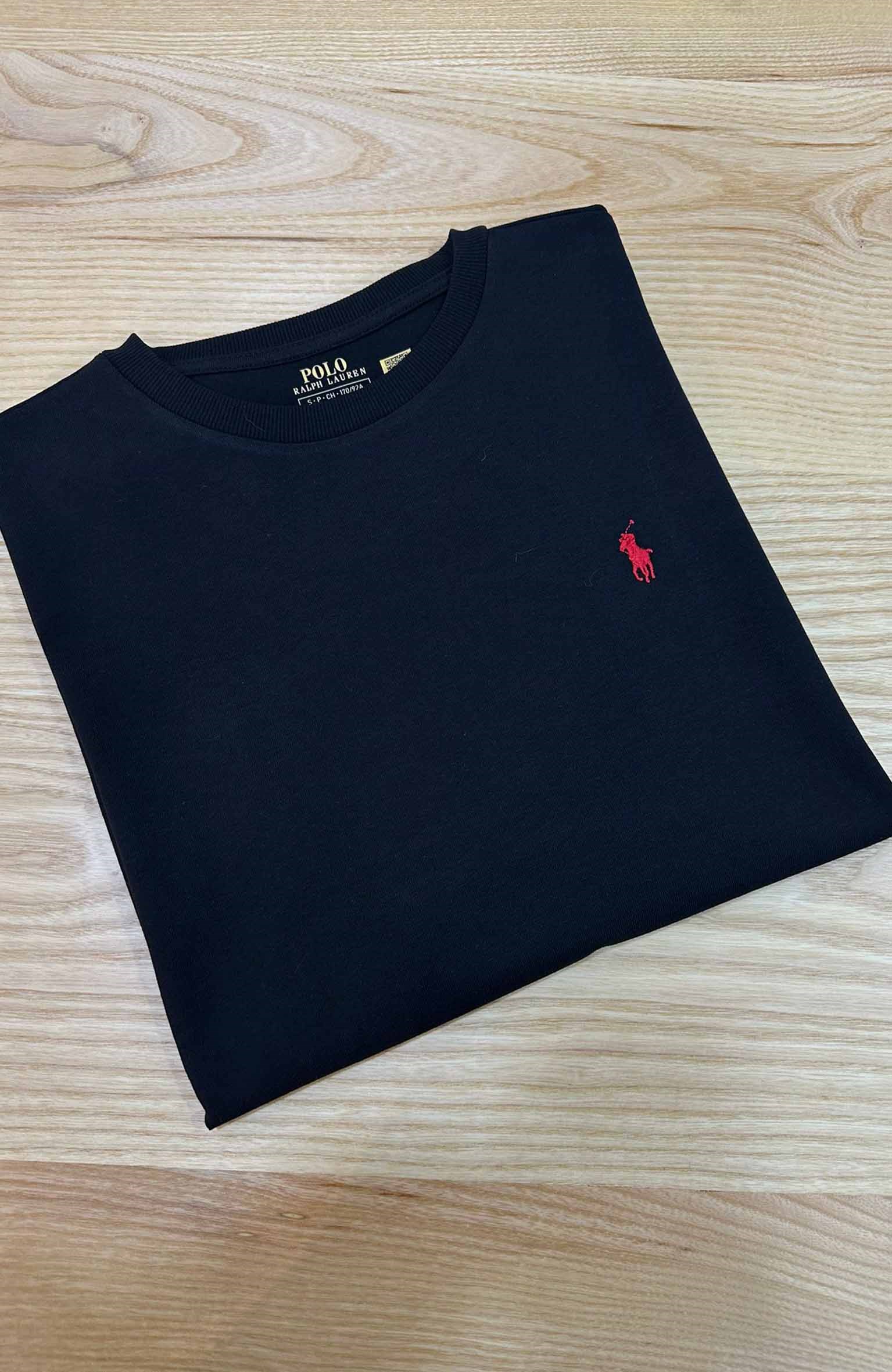 MEN1502 PRL PAMUKLU MODAL SİYAH T-SHIRT