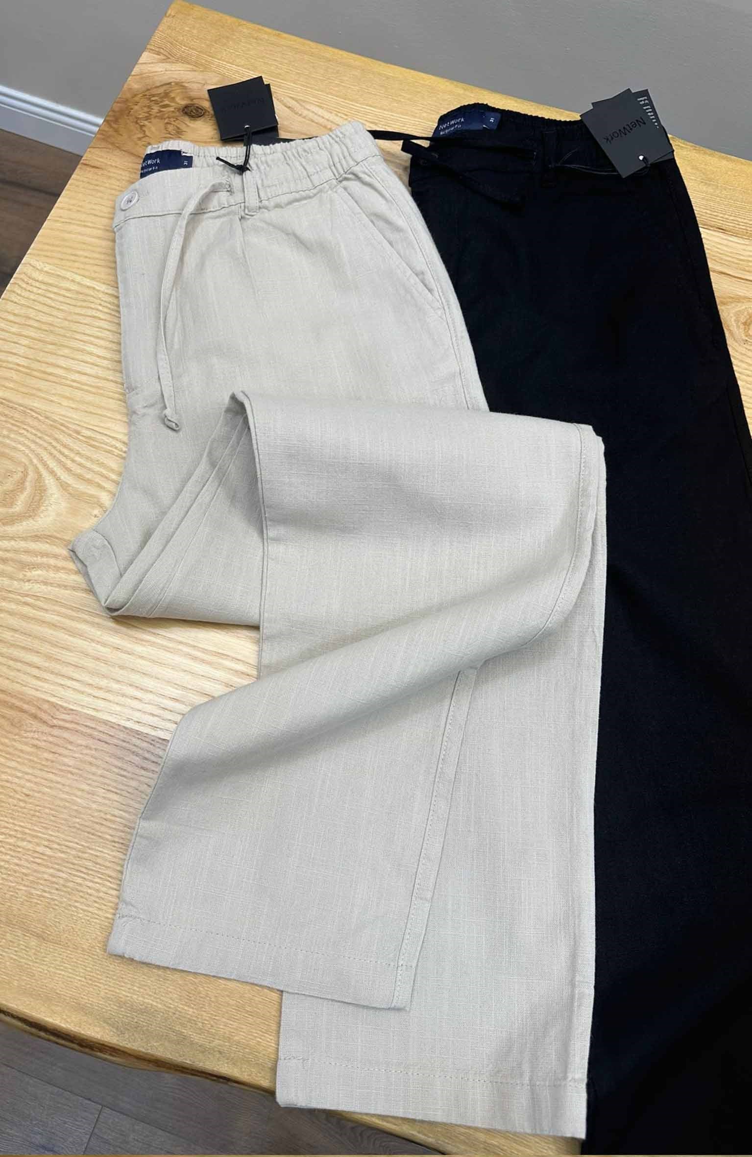 MEN1539 N.WRK PAMUKLU BAĞCIKLI PANTOLON