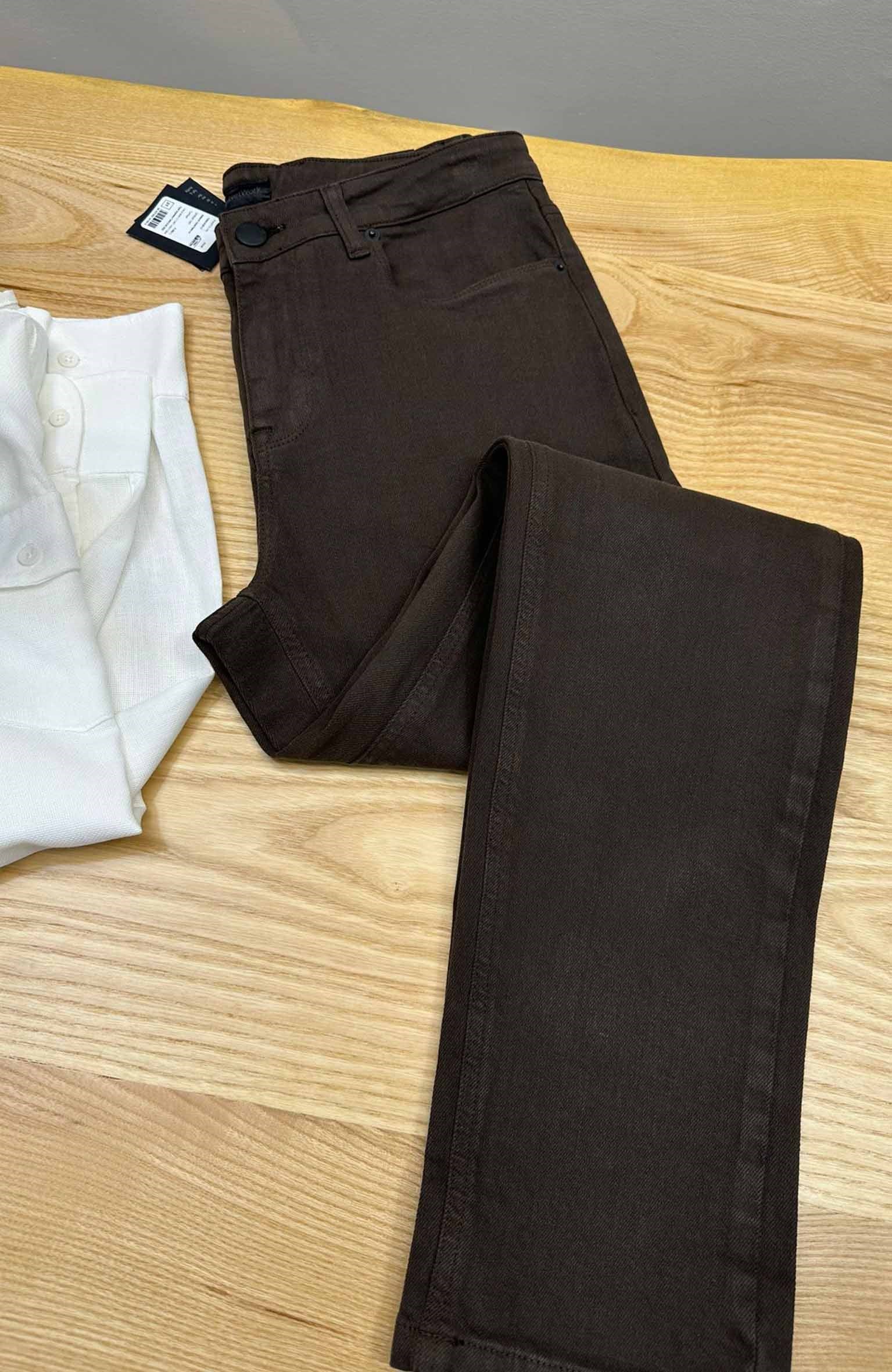 MEN1577 NTWRK LİKRALI ACI KAHVE JEAN