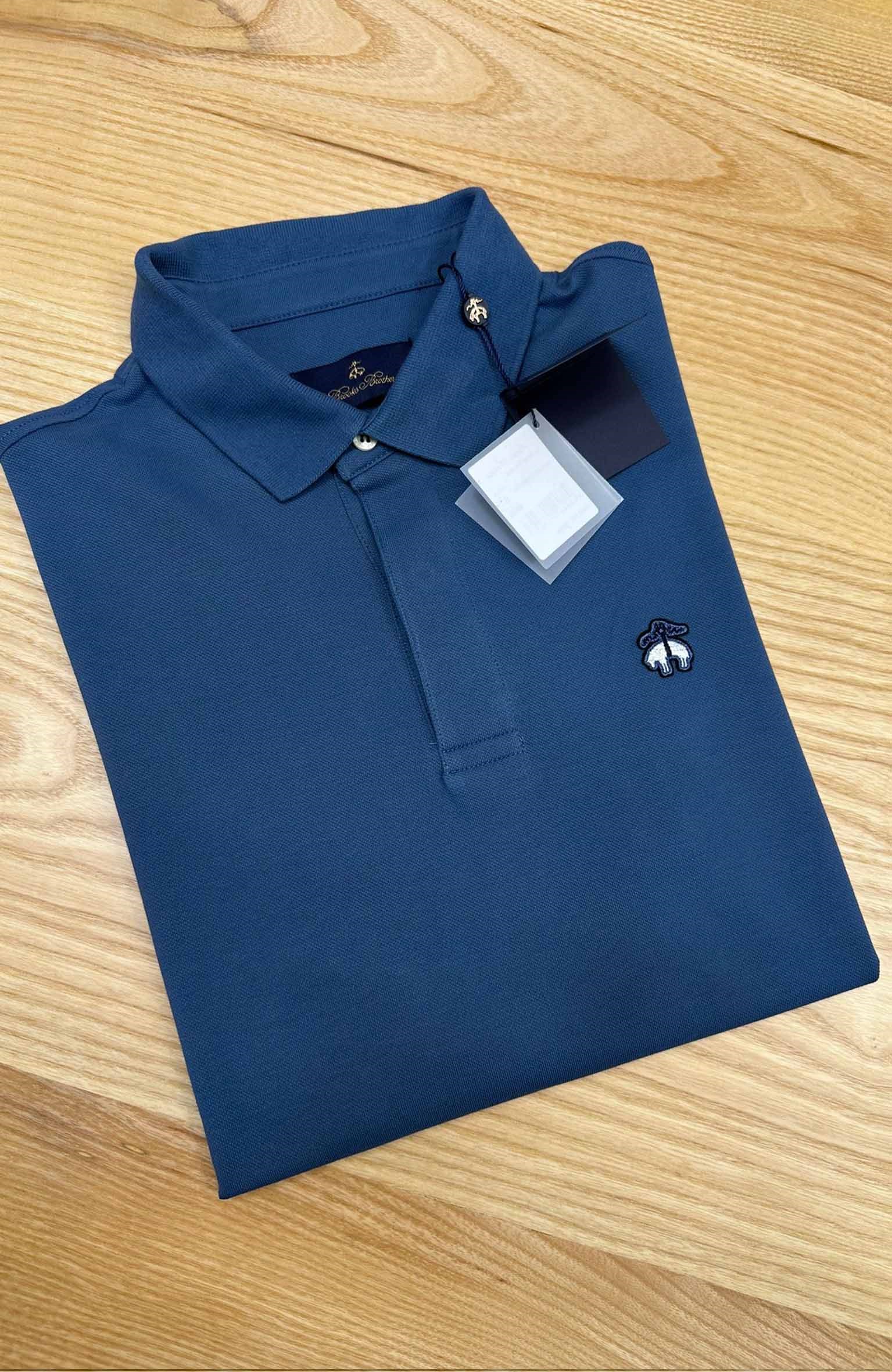 MEN1581 B&B PARİS POLO İNDİGO T-SHIRT