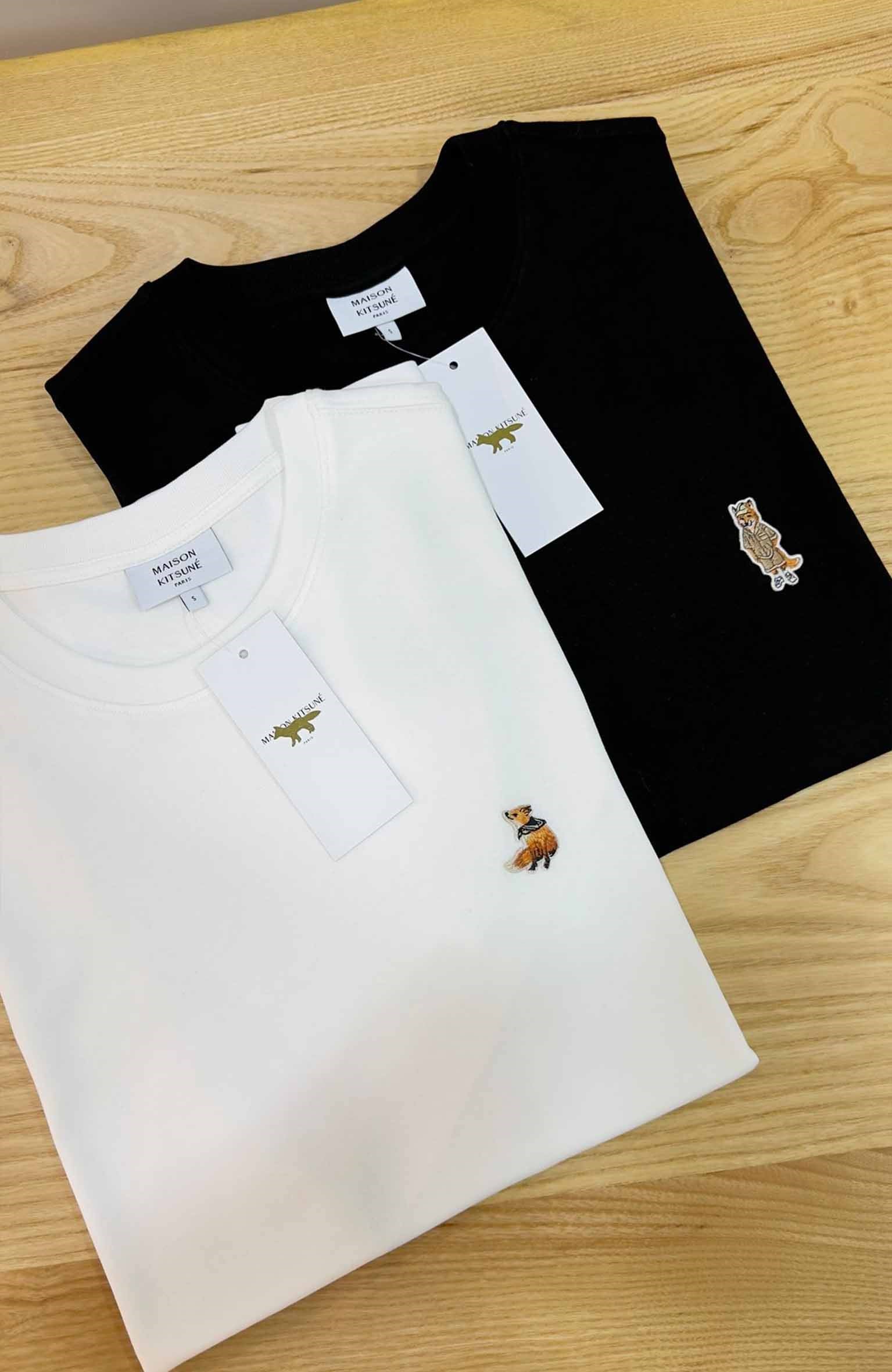 MEN1614 MAISON K. APLİKLİ T-SHIRT