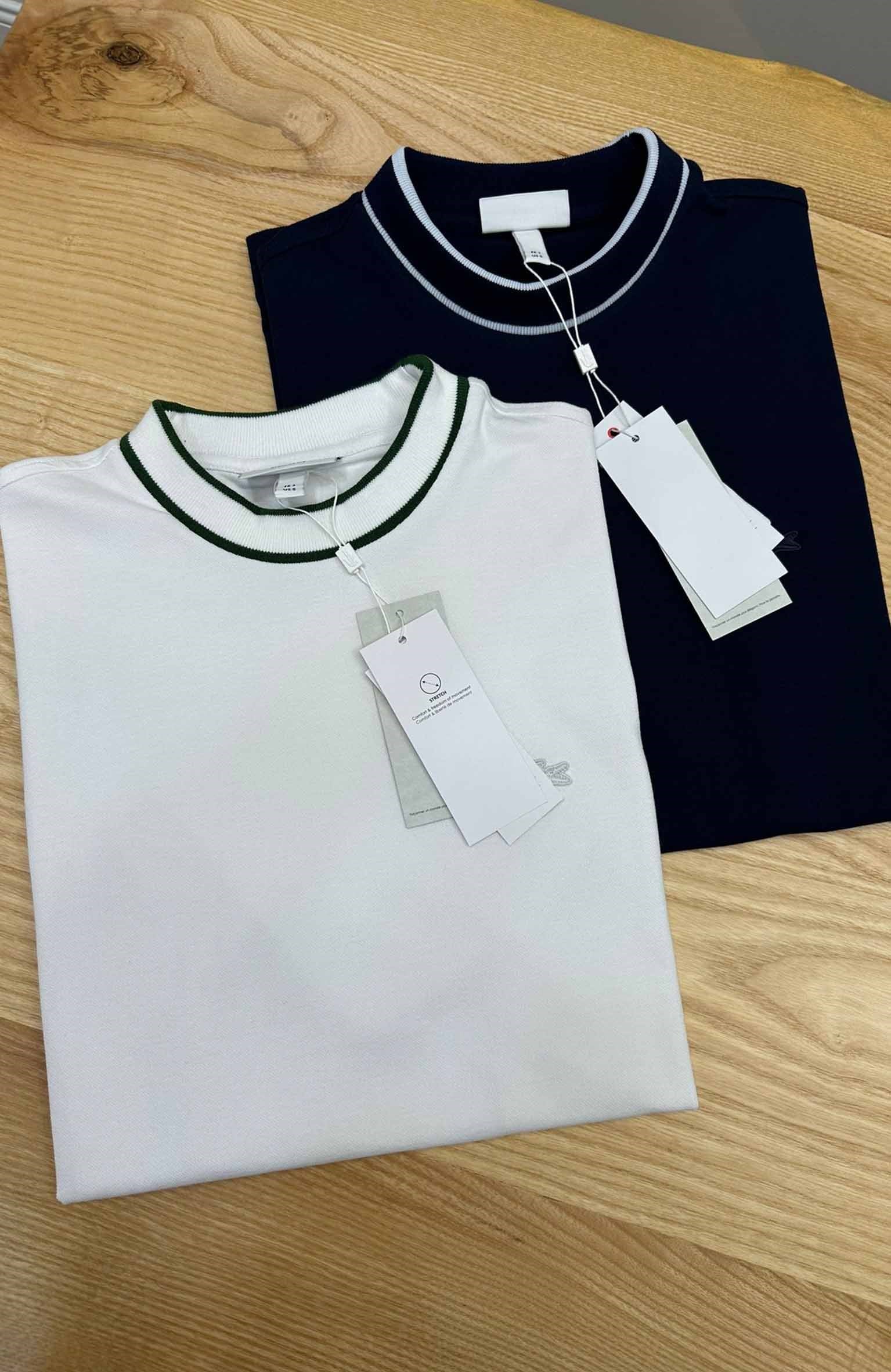MEN1629  LCS DOKUMA YAKA DETAYLI T-SHIRT