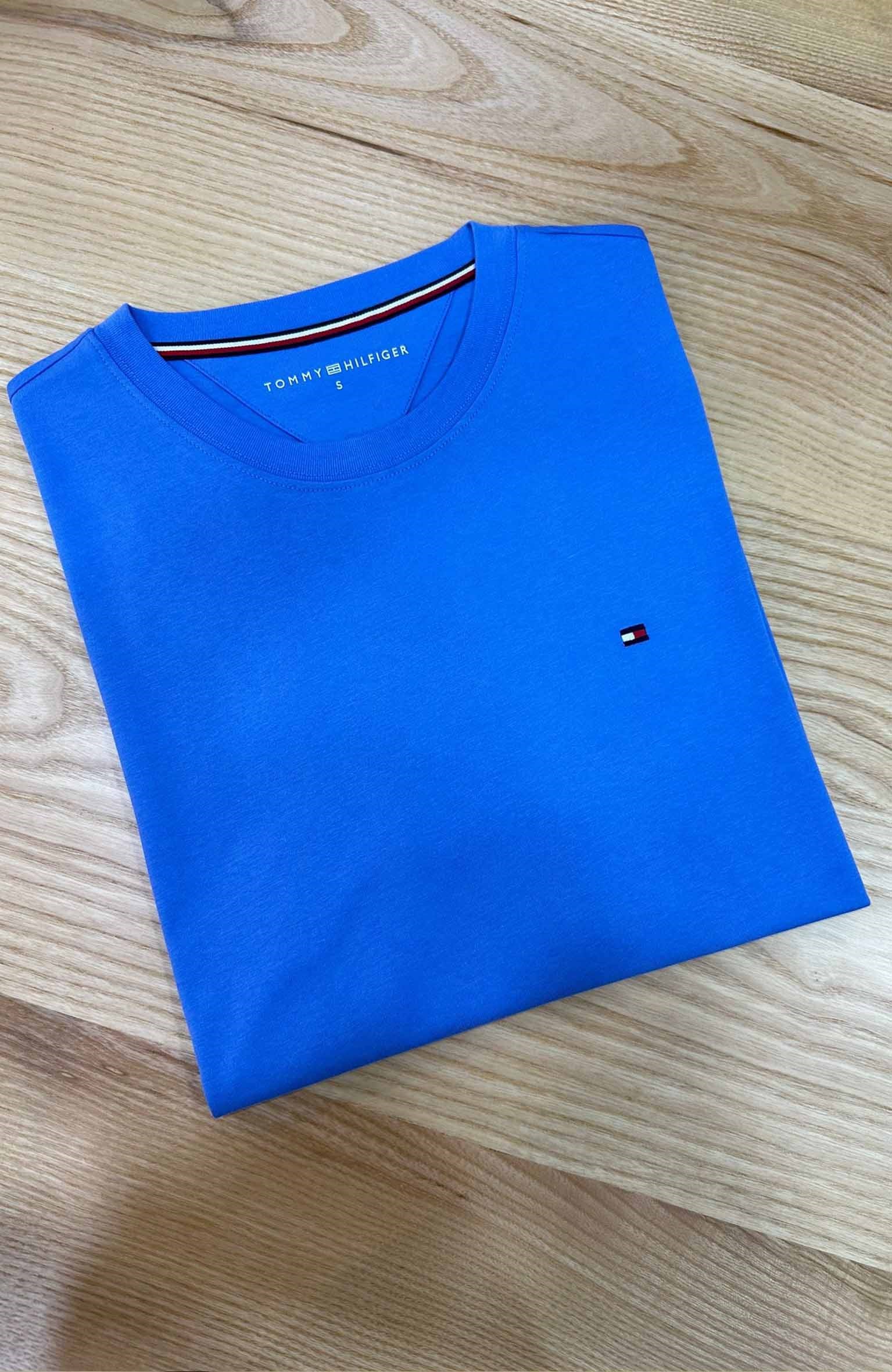 MEN1642 TM BİSİKLET YAKA MAVİ T-SHIRT