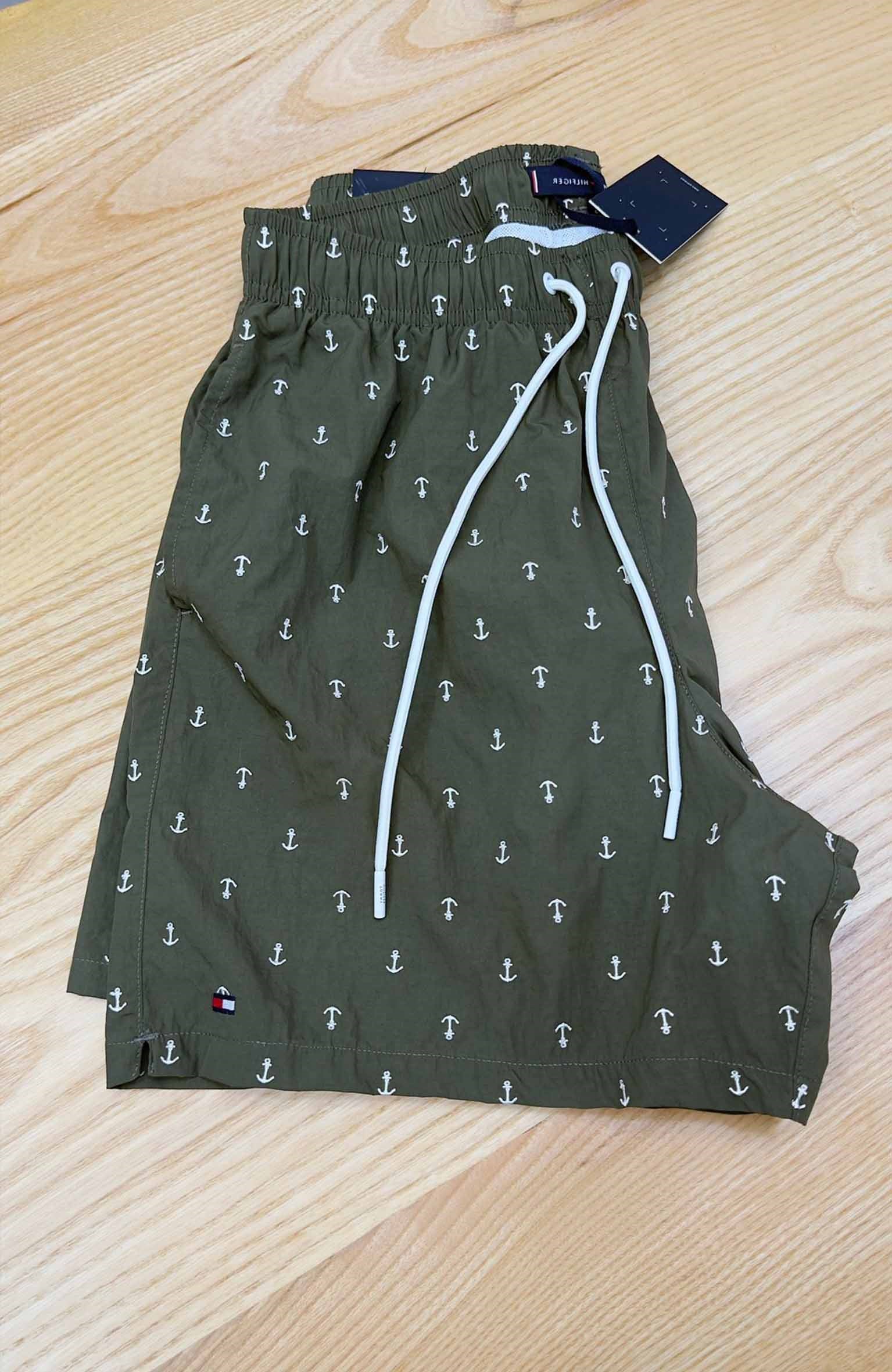 MEN1649 T.M ÇAPA DESENLİ HAKİ DENİZ ŞORTU 