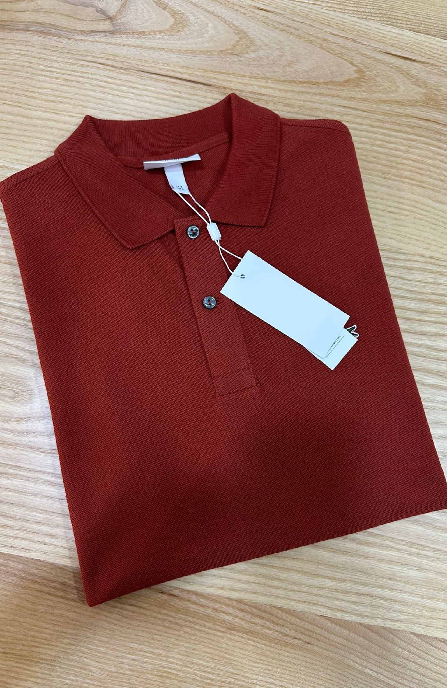 MEN1658  LCS SLİM FİT KİREMİT  POLO T-SHIRT