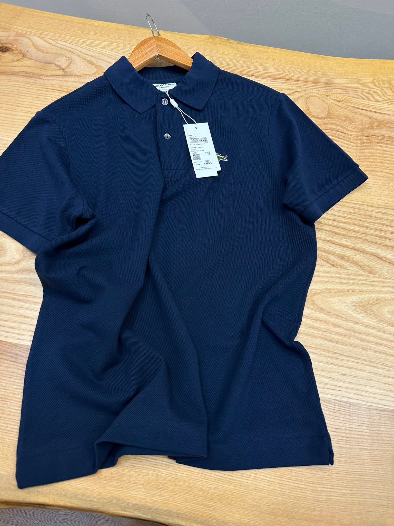 MEN1665  LCS CLASSİC FİT LACİVERT  POLO T-SHIRT
