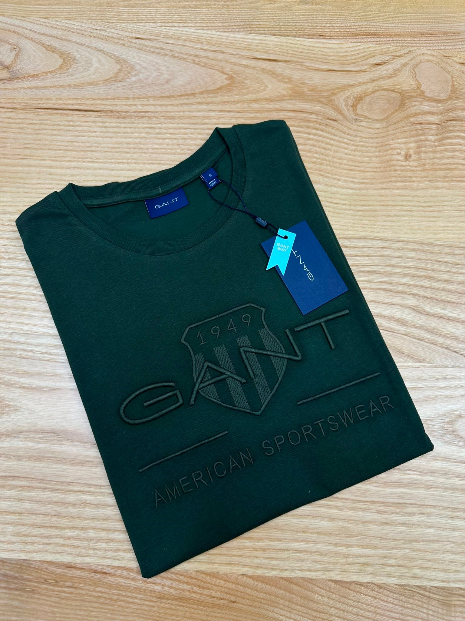 MEN1668 GNT NAKIŞ DETAYLI HAKİ T-SHIRT
