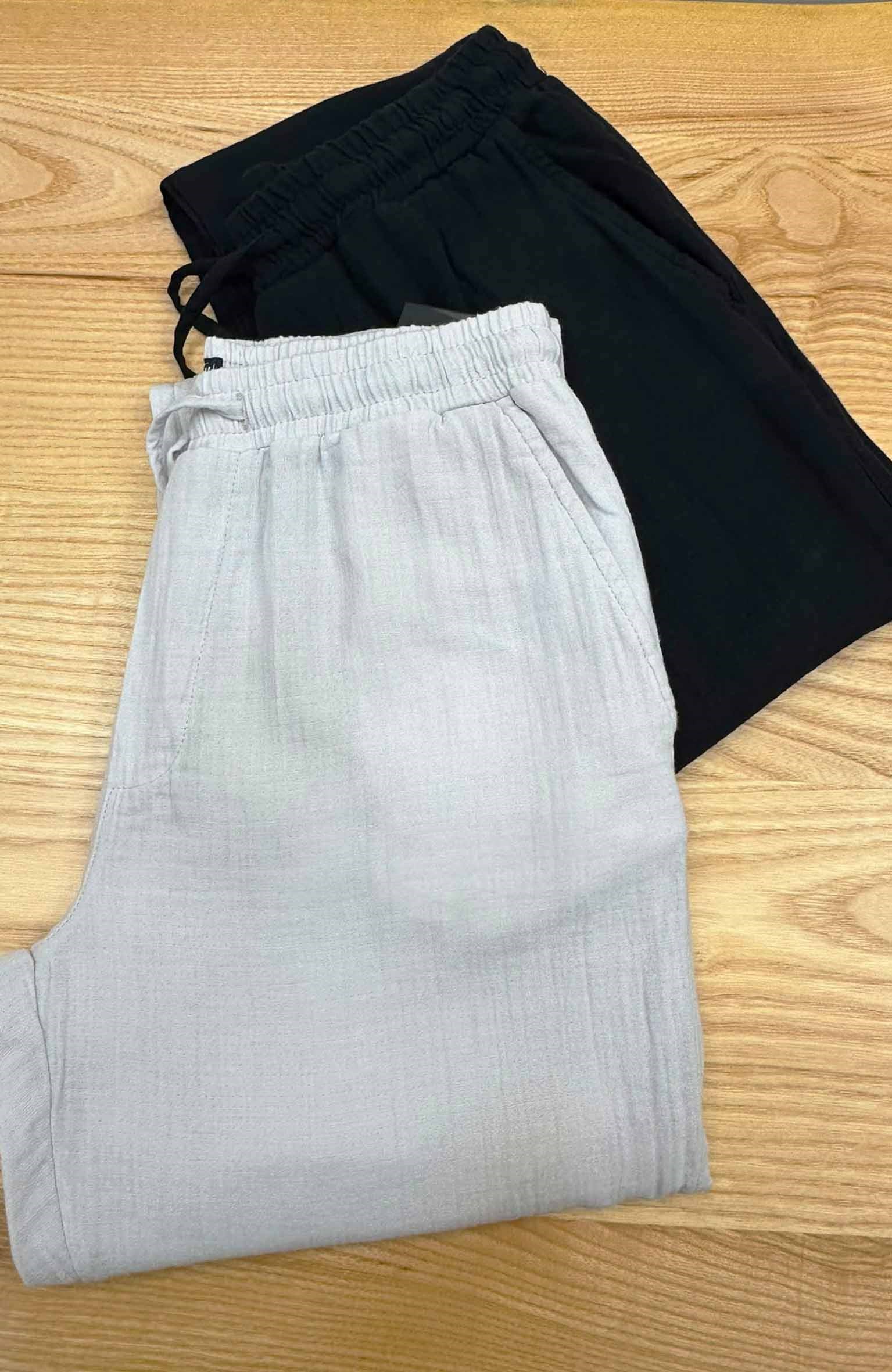 MEN1709 VLBRQ MÜSLİN PANTOLON
