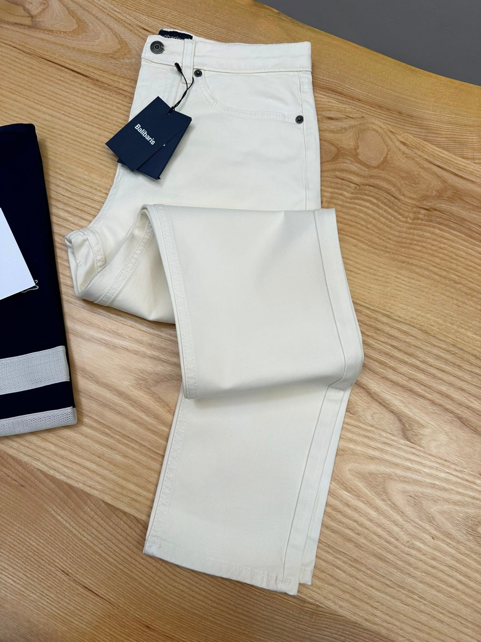 MEN1714 B.BRS KREM JEAN