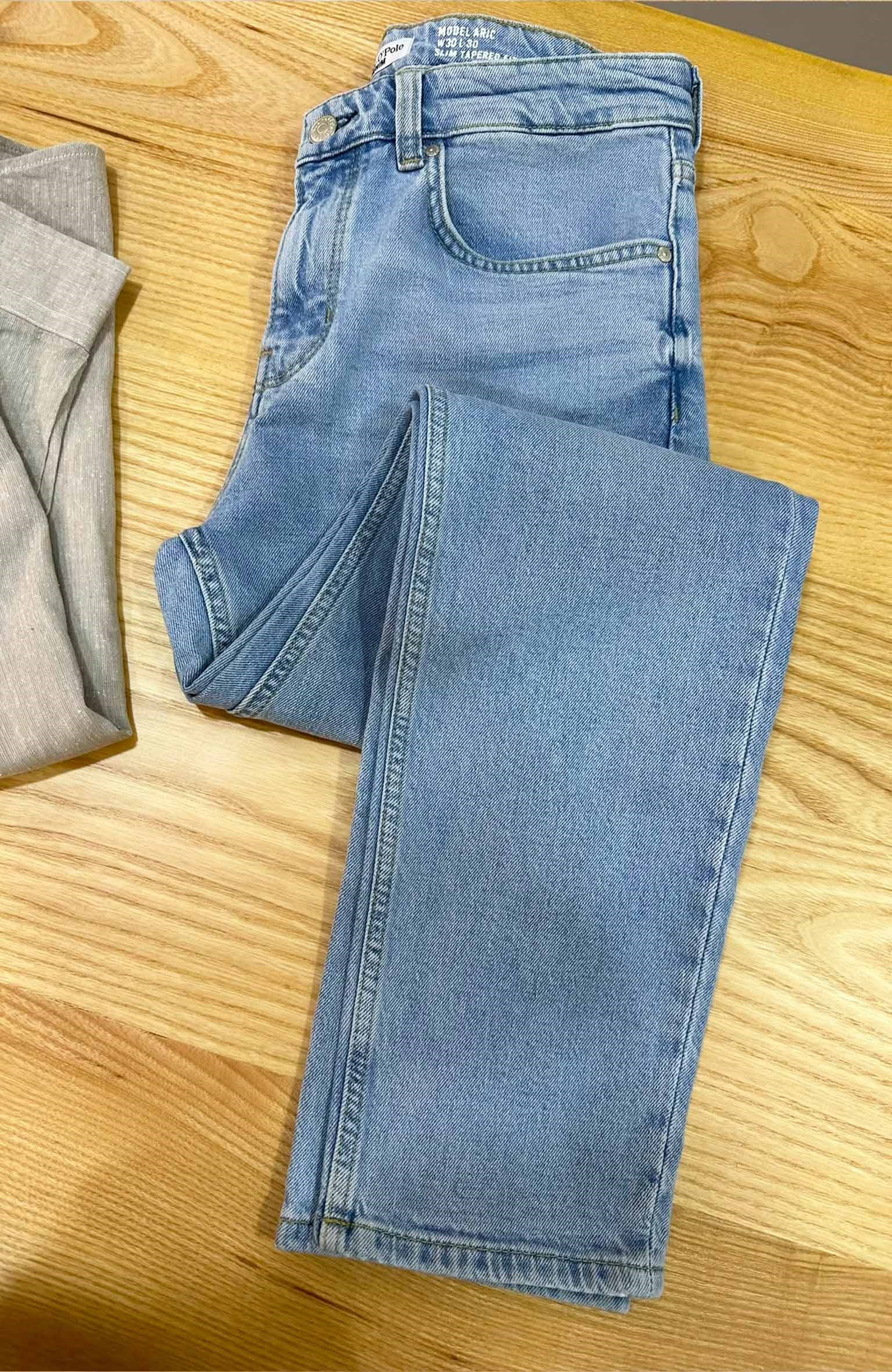 MEN1722 M.POLO SLİM TAPERED MAVİ JEAN