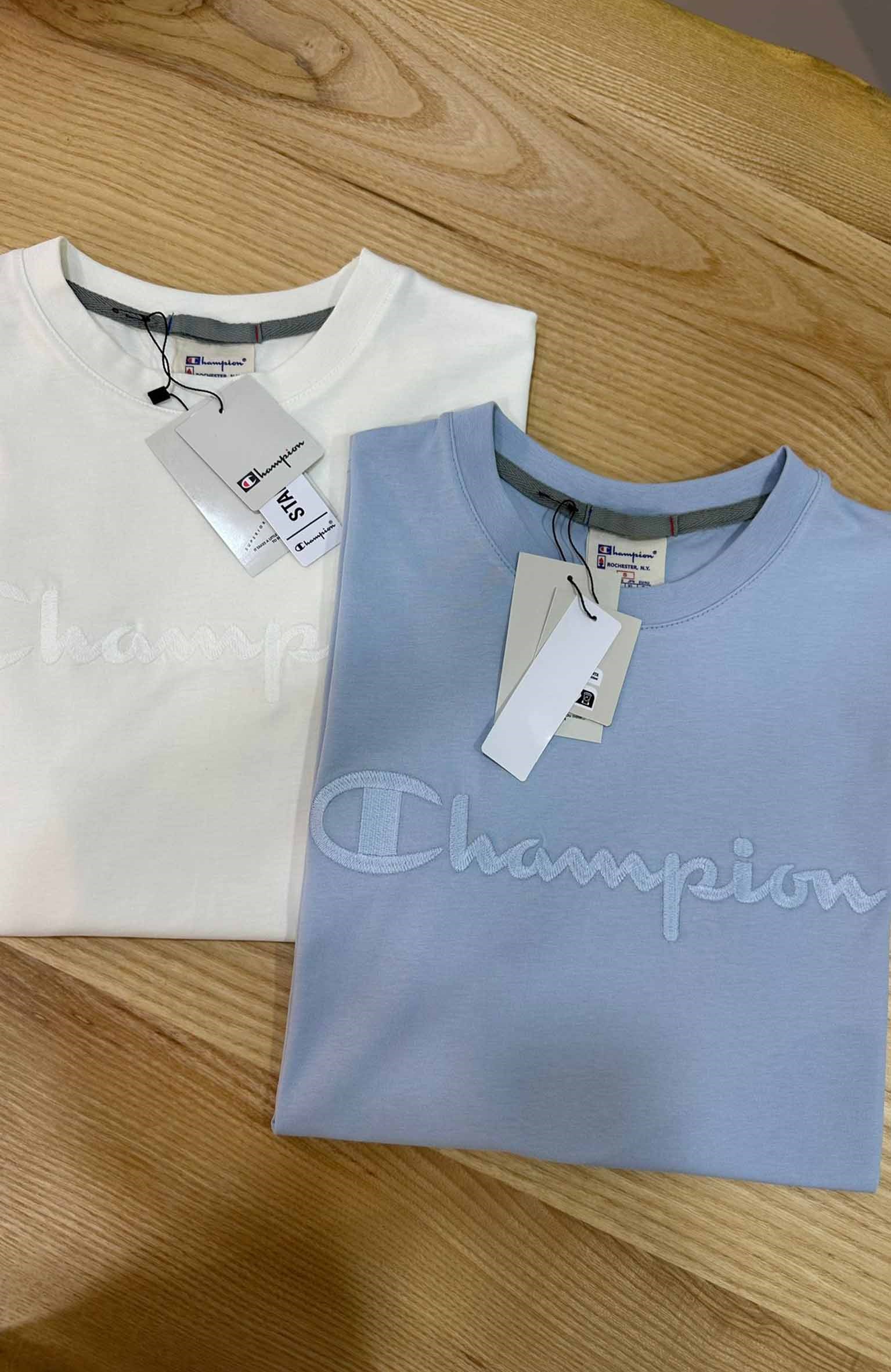 MEN1739 CHMP NAKIŞLI T-SHIRT
