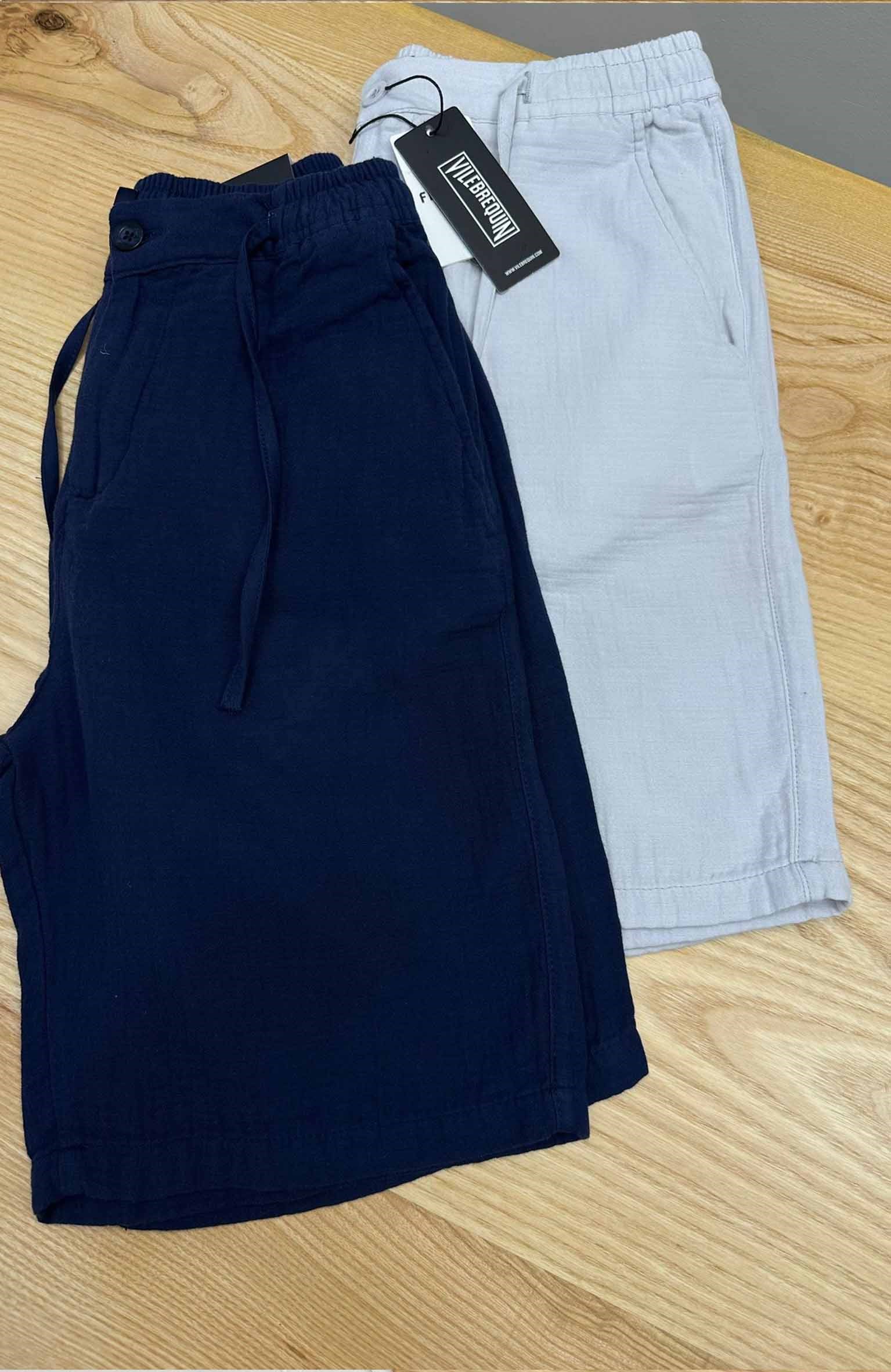 MEN1754 VLBRQ MÜSLİN ŞORT