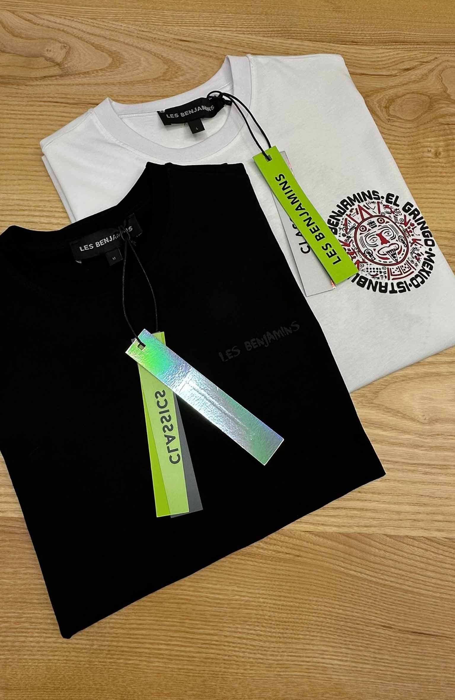 MEN1832 L.BNJ ÖN/ARKA BASKILI T-SHIRT