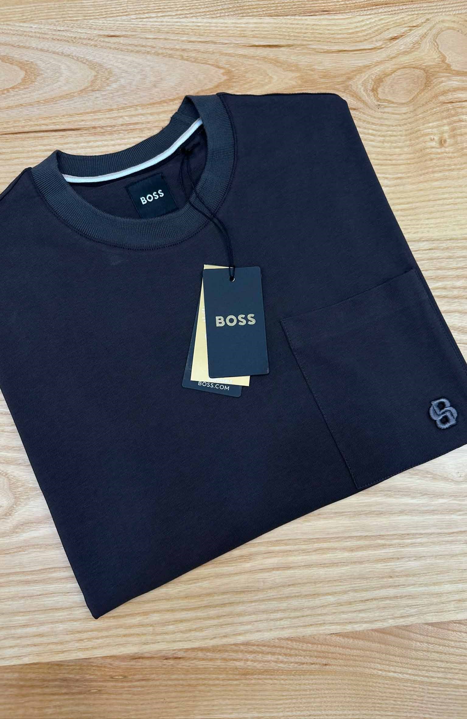 MEN1895 B.S CEPLİ OVERSIZE ANTRASİT T-SHIRT