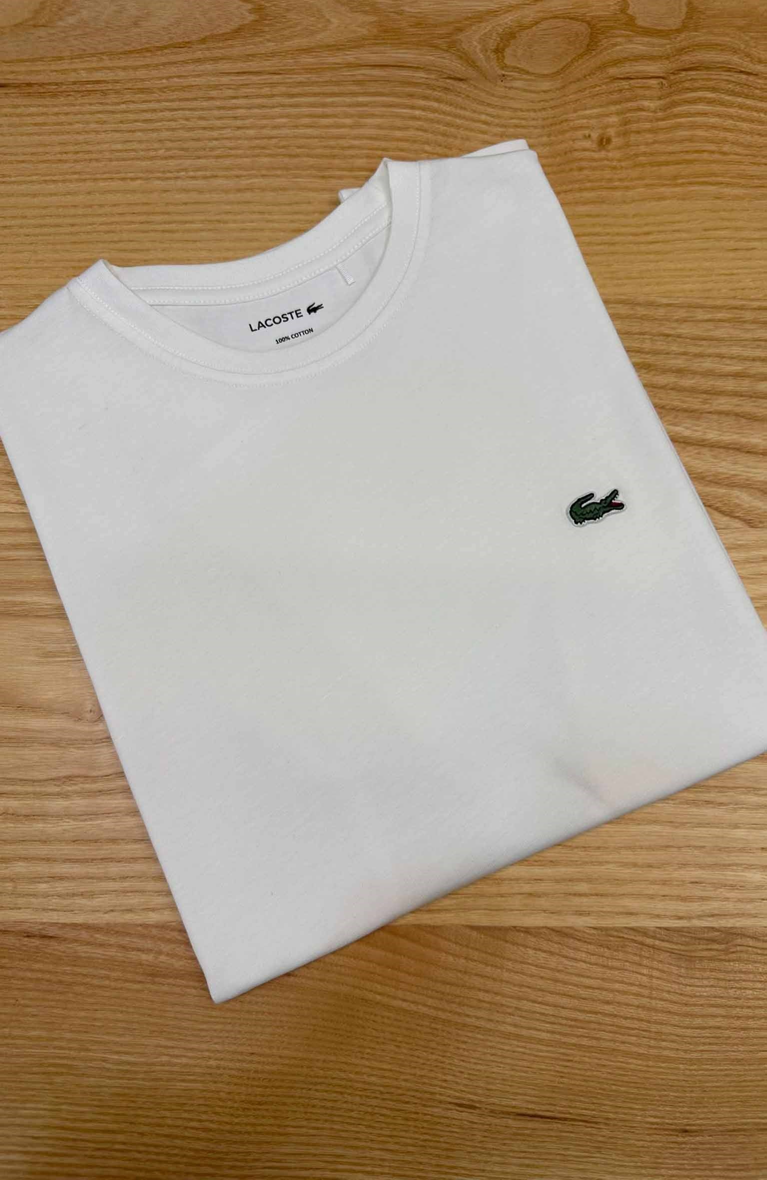 トップス M M MEN1919 LCST PAMUKLU BİSİKLET YAKA BEYAZ T-SHIRT