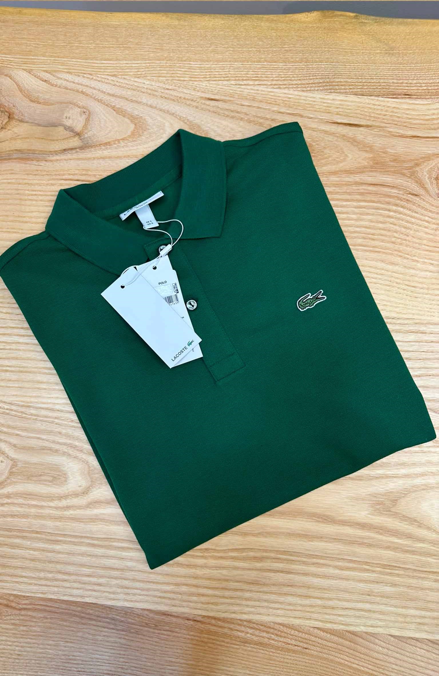 MEN1952 LCT SLİM FİT YEŞİL POLO T-SHIRT