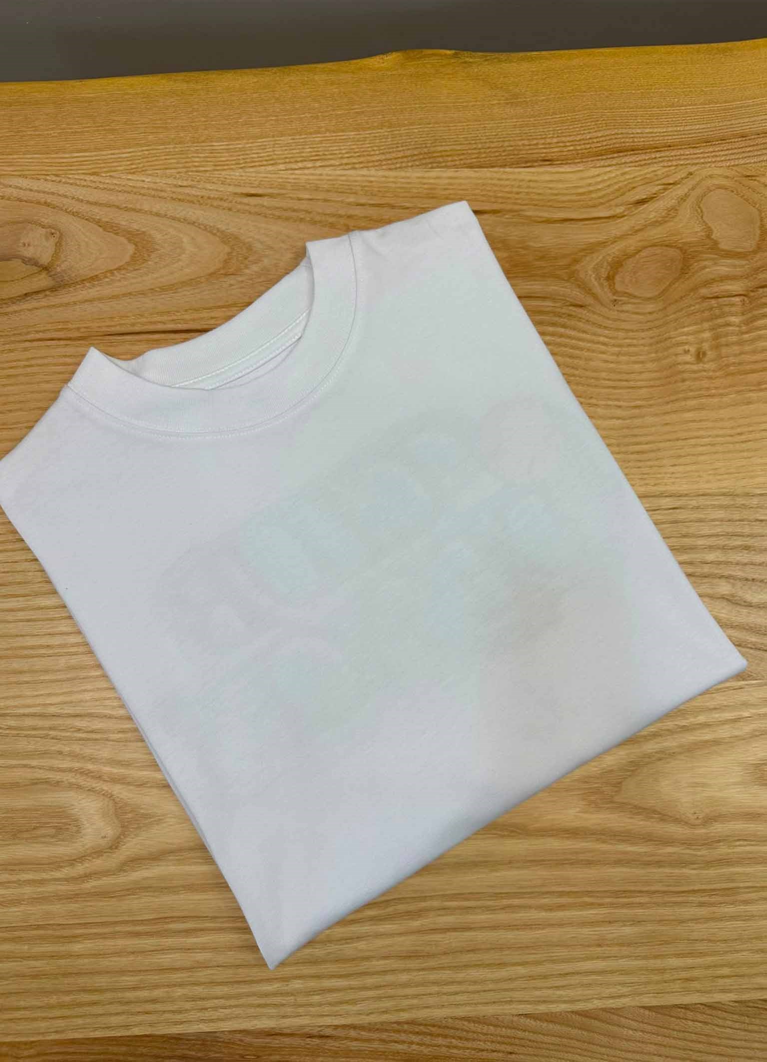 MEN2099 TENNİS CLUB SIRT BASKILI BEYAZ T-SHIRT