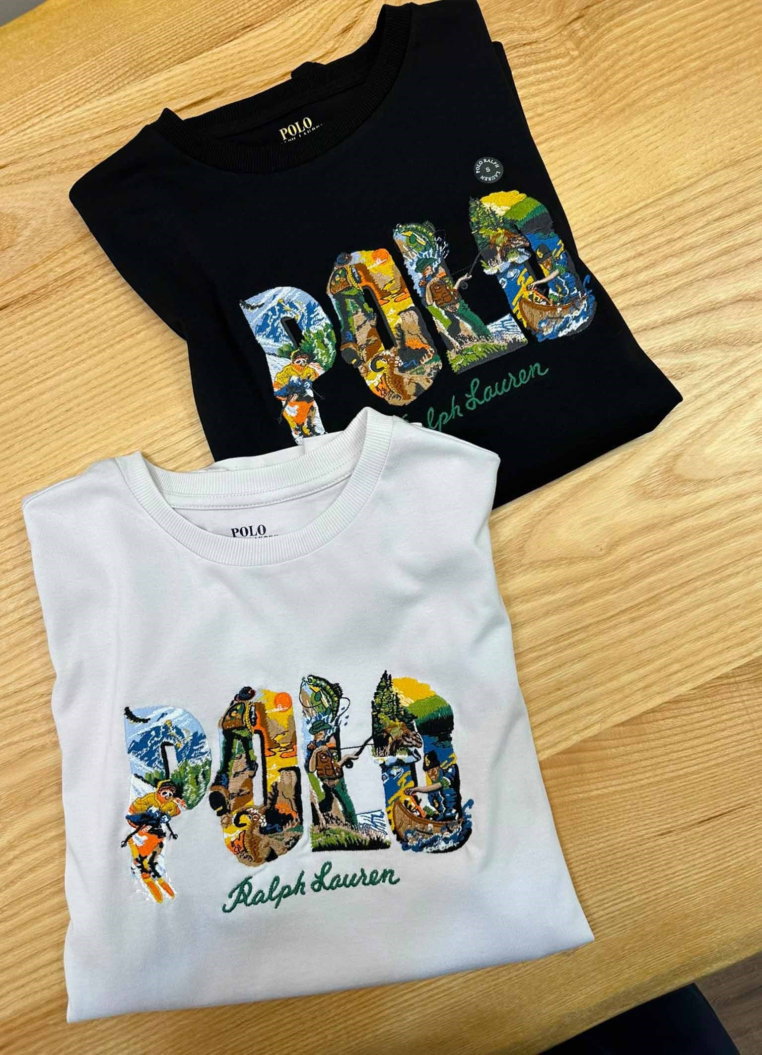MEN2110 PRL NAKIŞLI PAMUKLU T-SHIRT