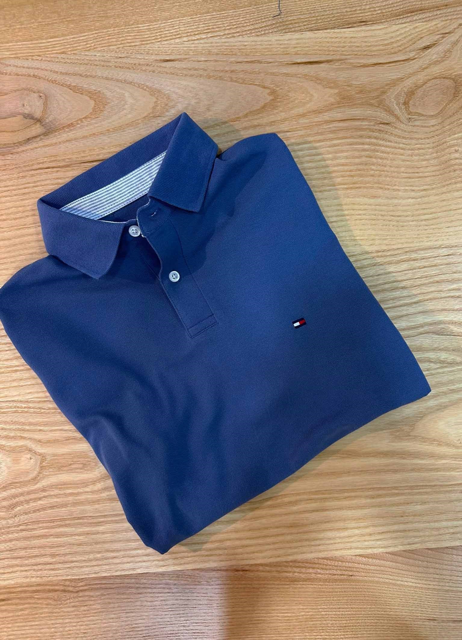 MEN2123 TM İNDİGO POLO T-SHIRT