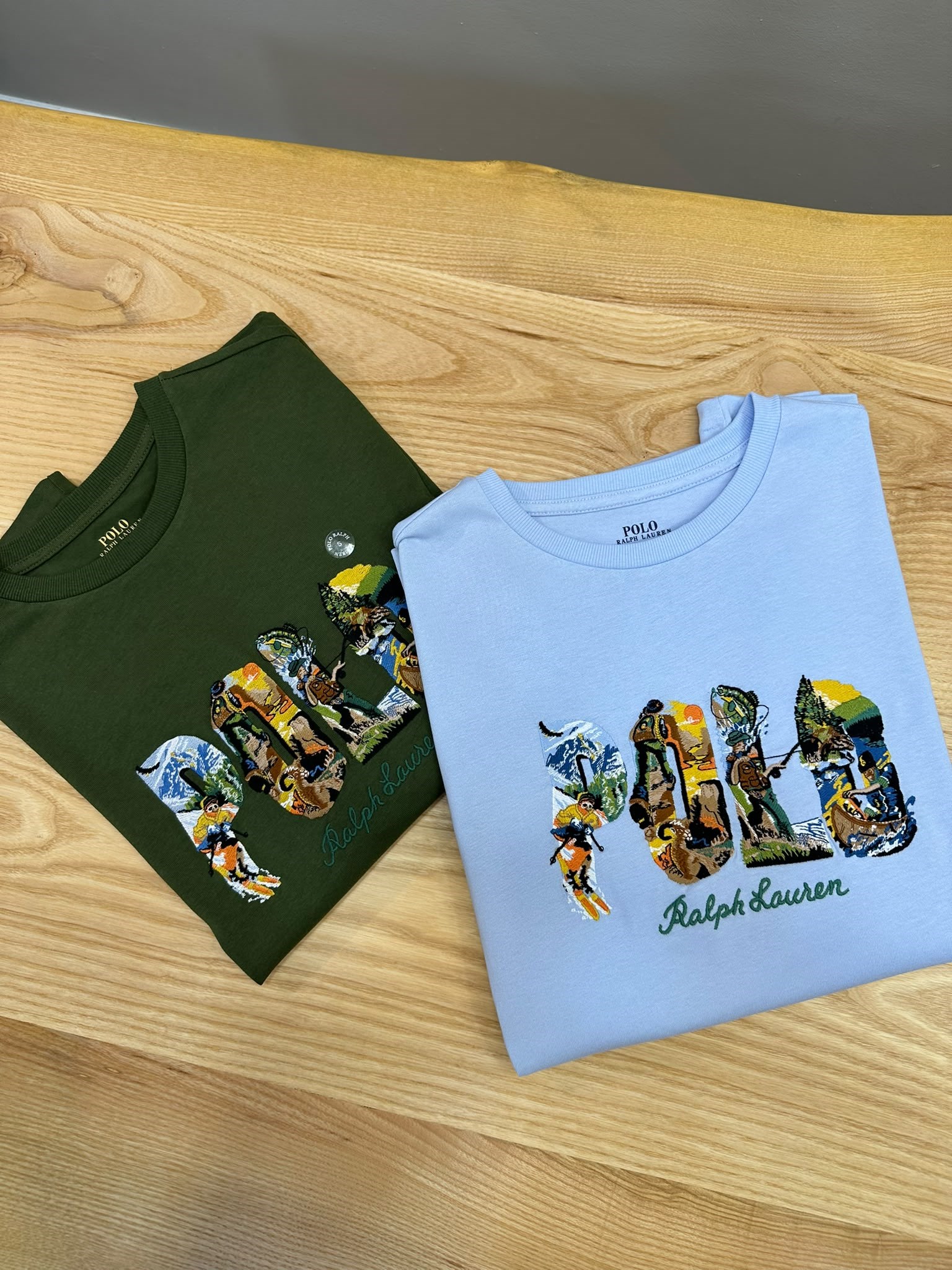 MEN2143 PRL NAKIŞLI PAMUKLU T-SHIRT