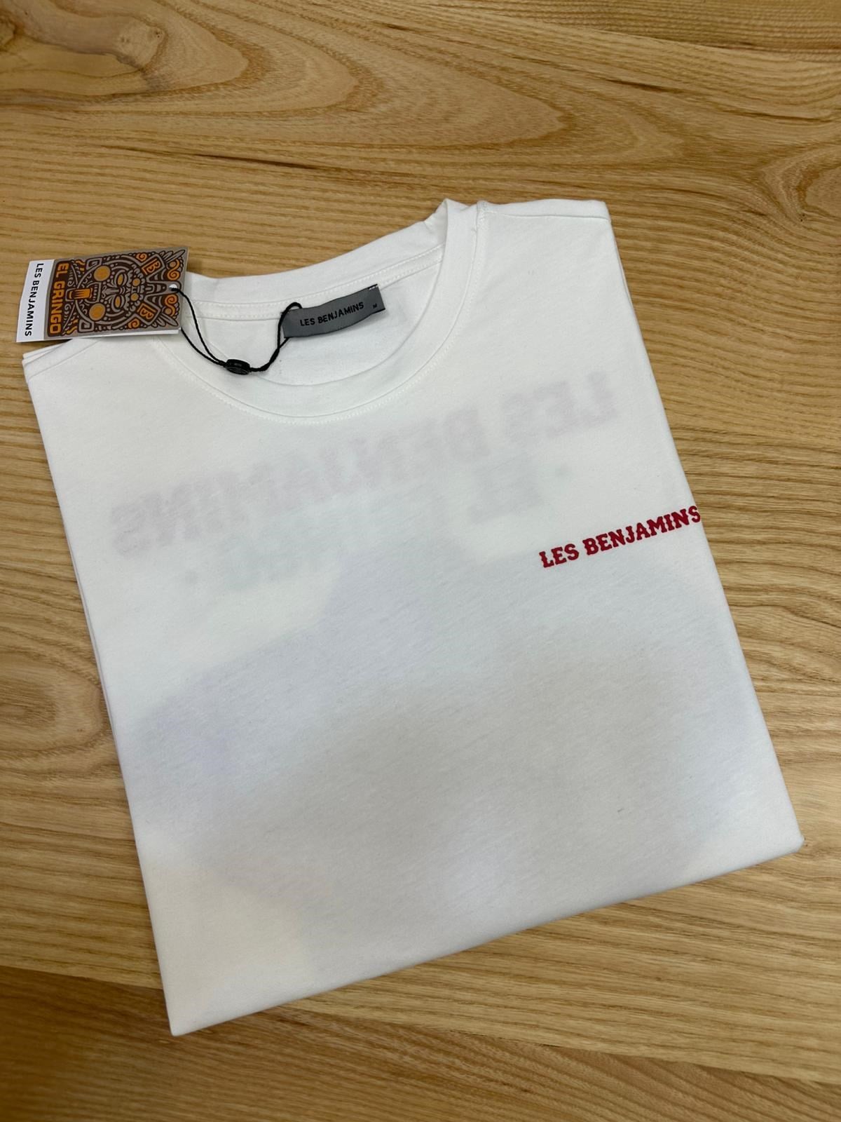 MEN2148 L.BNJ ÖN/ARKA BASKILI EKRU T-SHIRT
