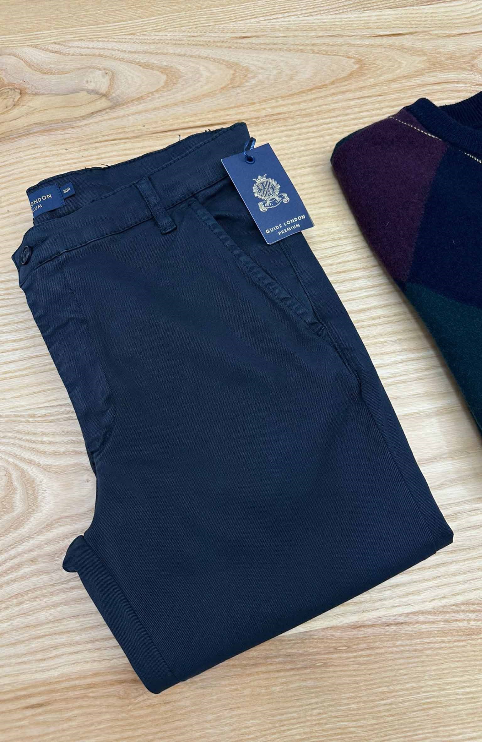 MEN2165 G.LONDON PREMIUM LACİVERT LİKRALI PANTOLON