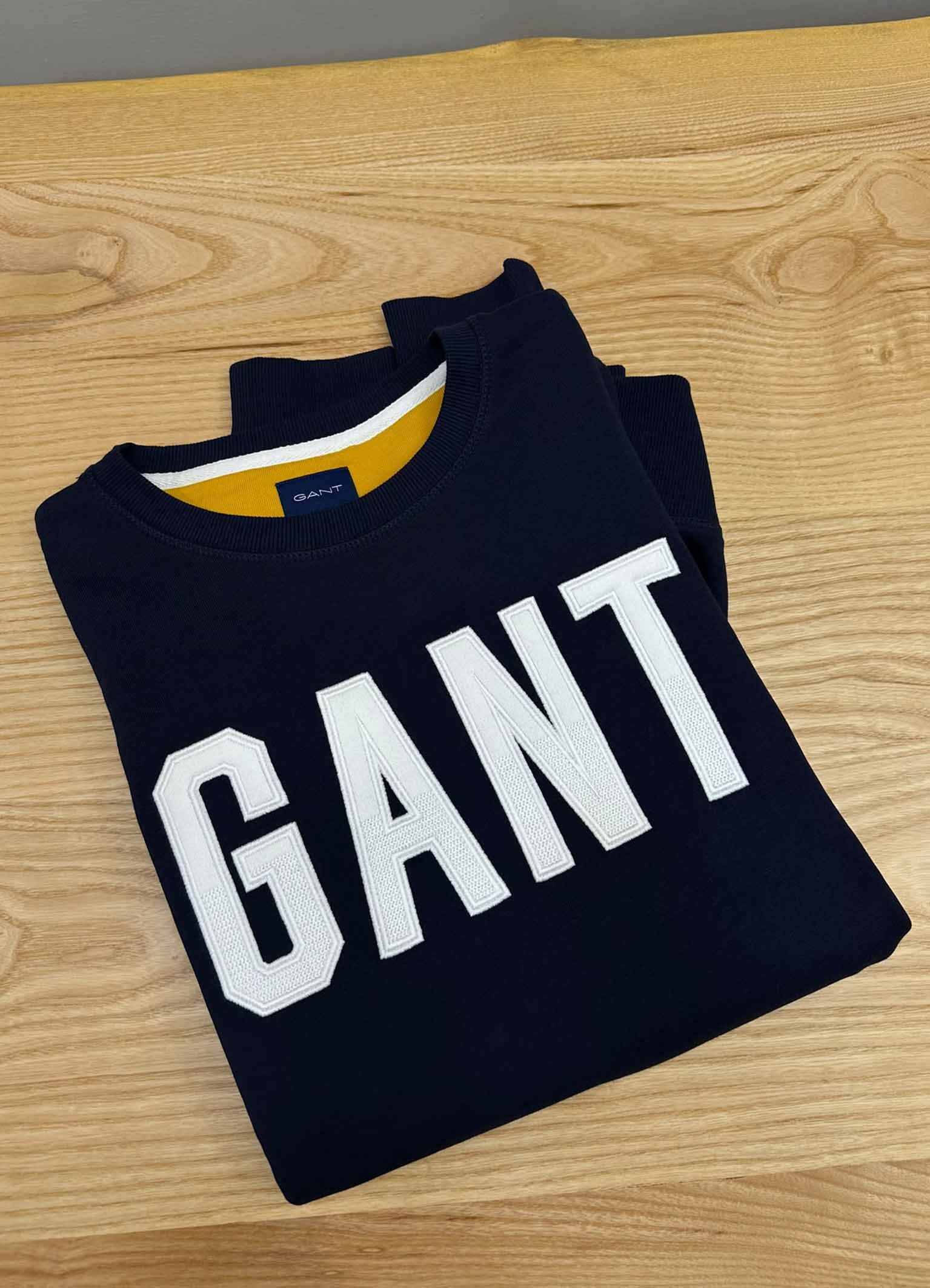 MEN2204 BİSİKLET YAKA NAKIŞLI LACİVERT SWEAT 