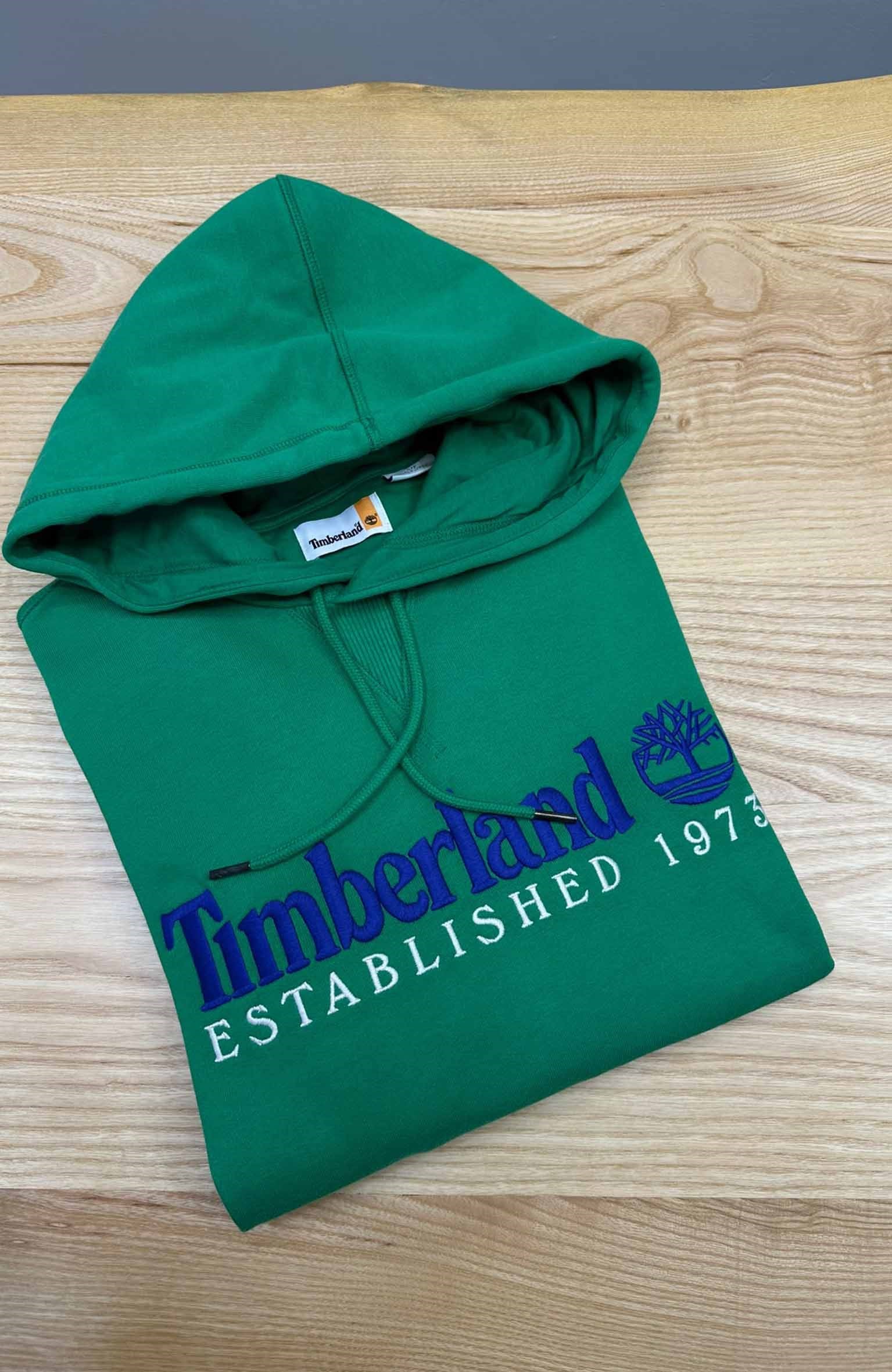 MEN2222  TMB.RLND KAPÜŞONLU YEŞİL SWEAT