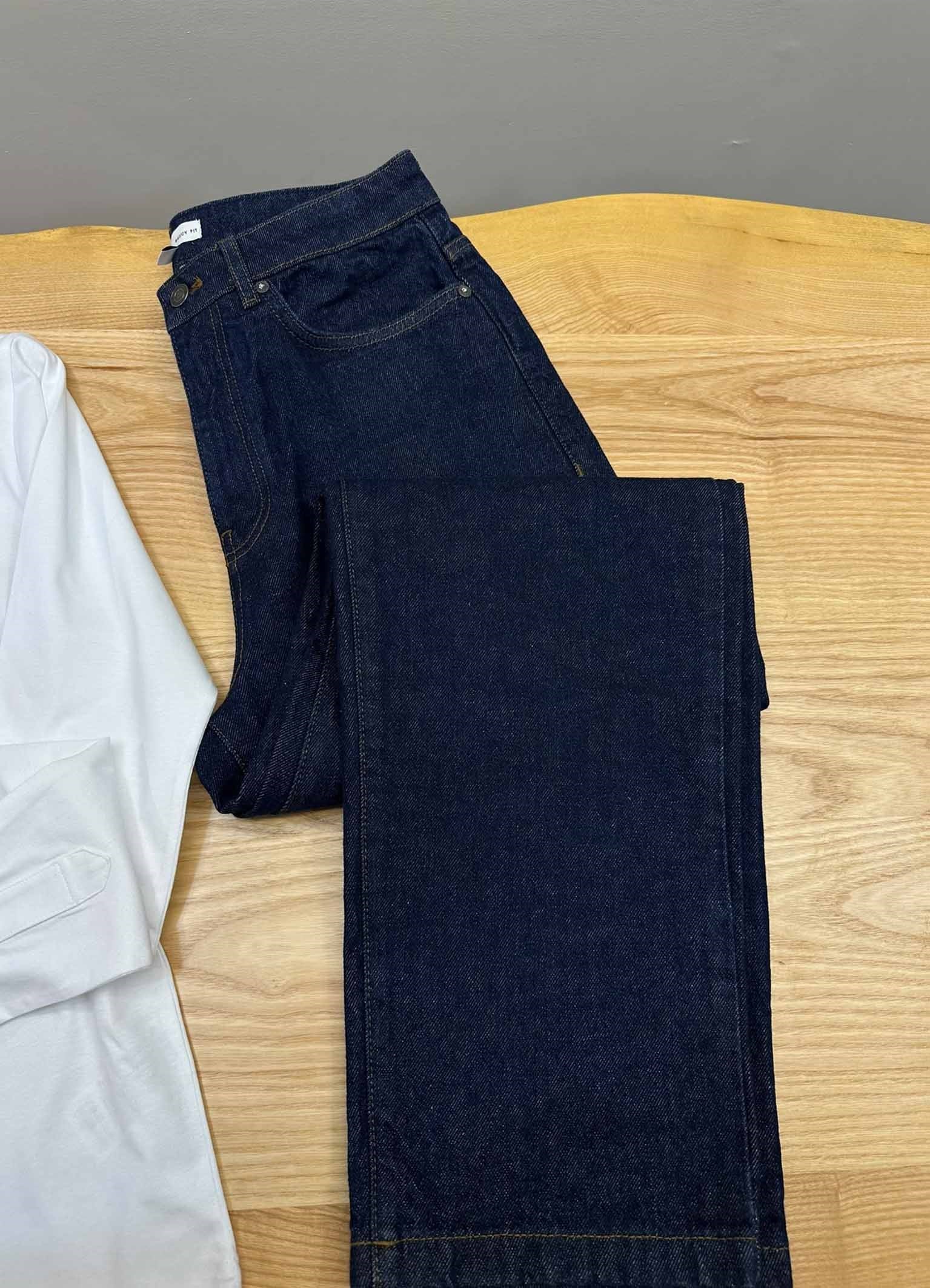 MEN2243 M.S BAGGY FİT KOYU LACİVERT JEAN