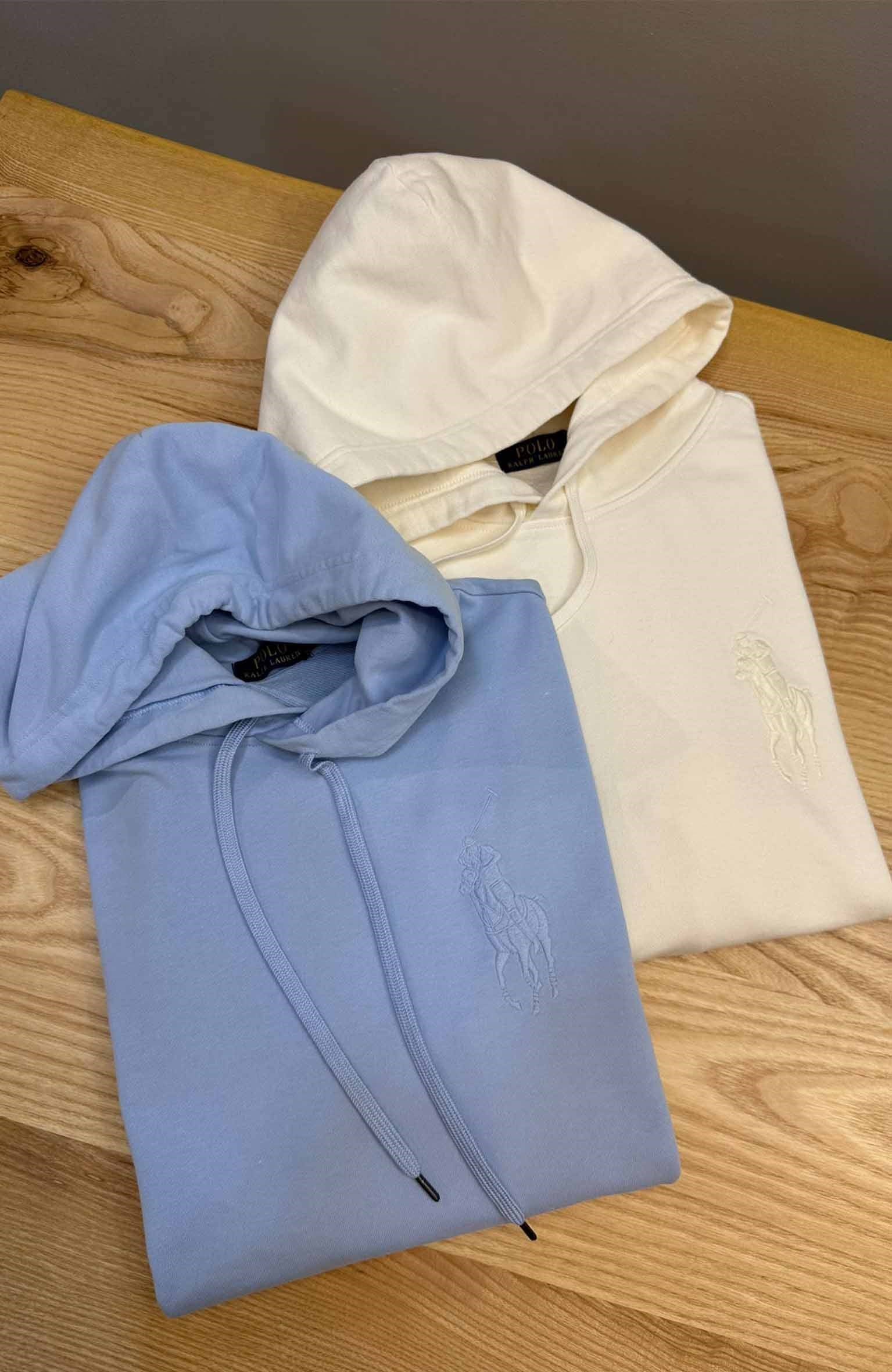 MEN2255 PRL BÜYÜK LOGOLU KAPÜŞONLU SWEAT