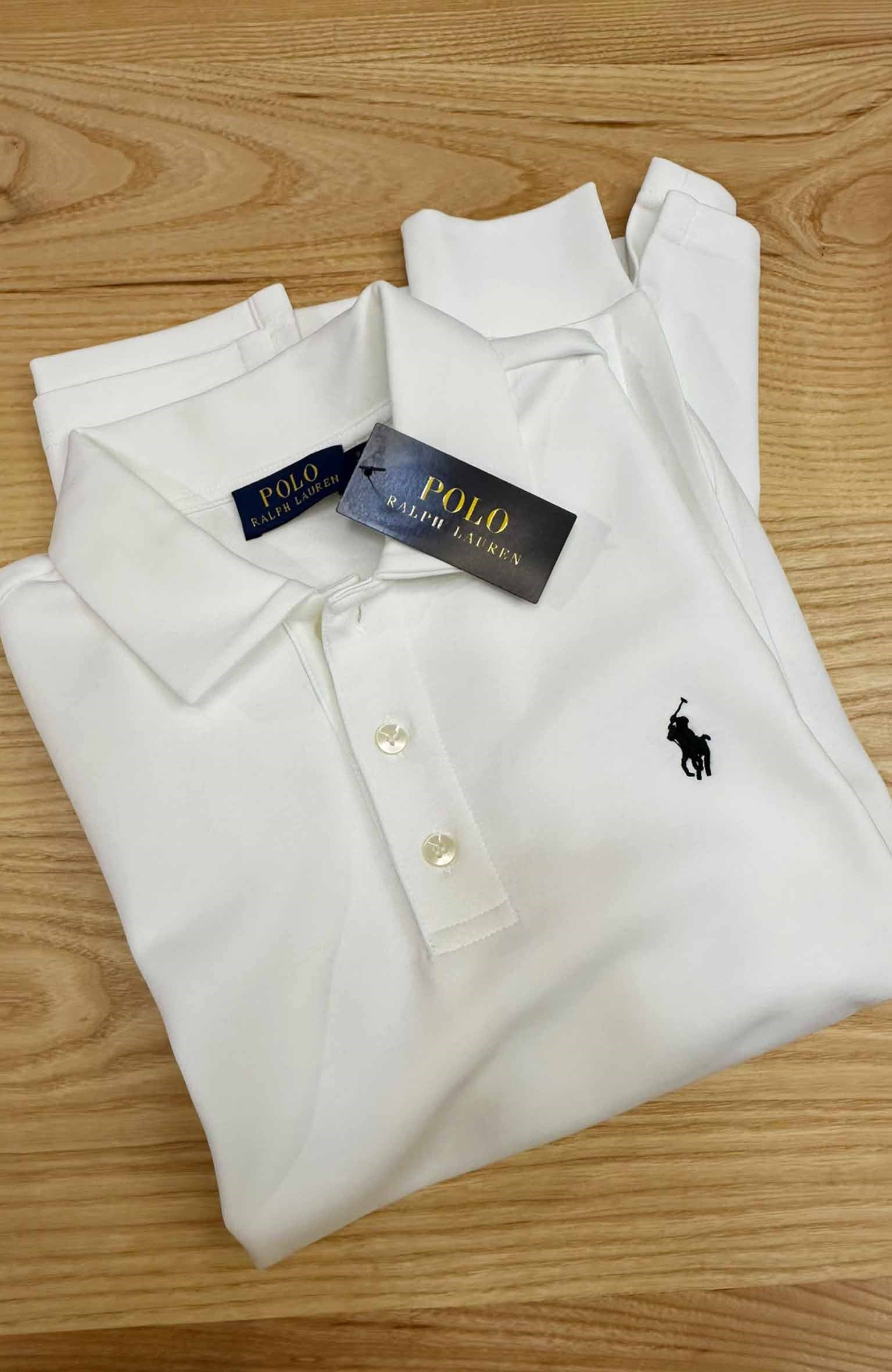 MEN2266 PRL YARIM DÜĞMELİ BEYAZ PAMUKLU SWEAT