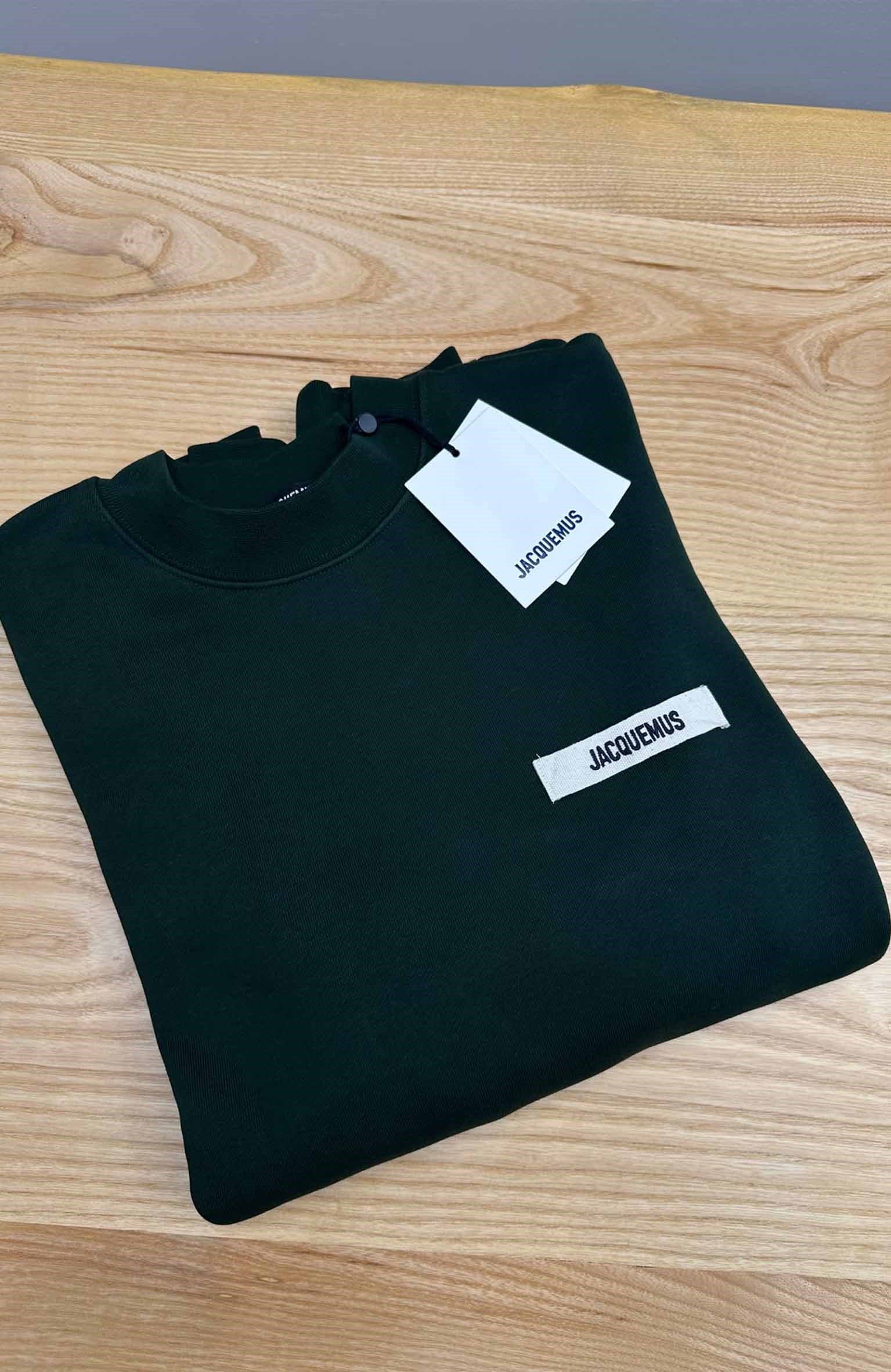 MEN2279 JCMS KOYU YEŞİL BİSİKLET YAKA SWEAT