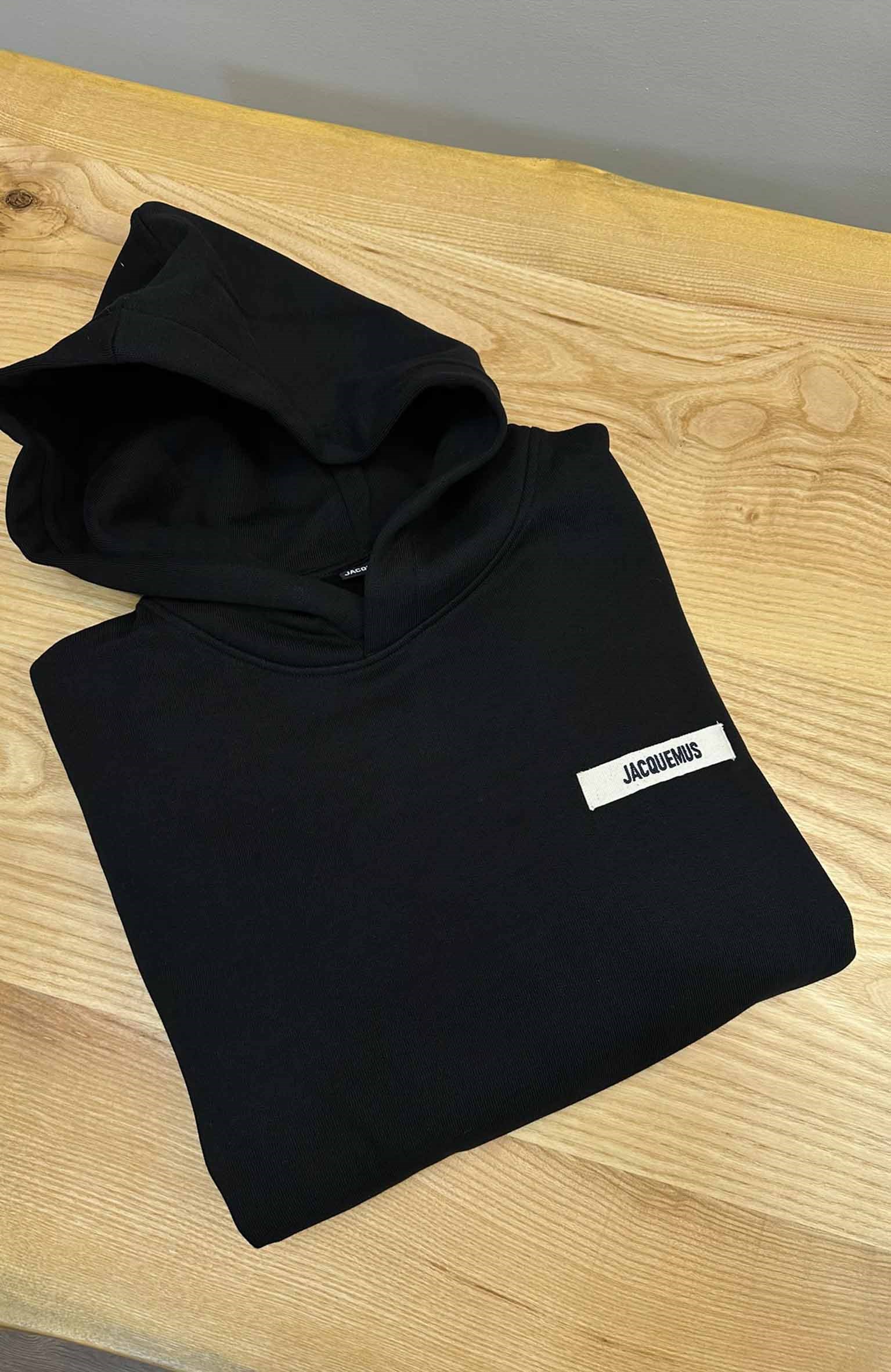 MEN2316 JCMS KAPÜŞONLU SİYAH SWEAT