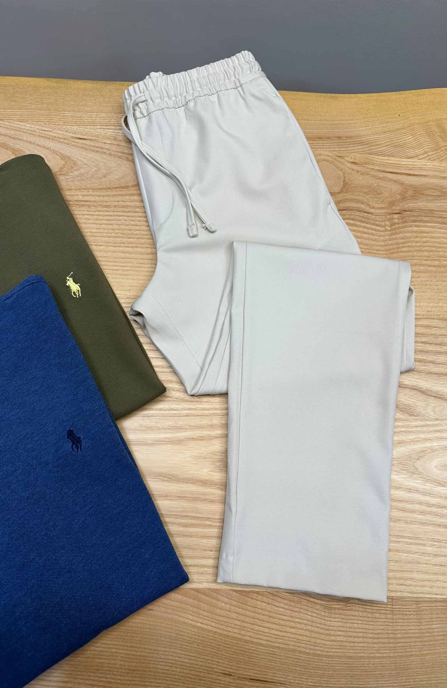 MEN2330 ZR BEJ JOGGER PANTOLON