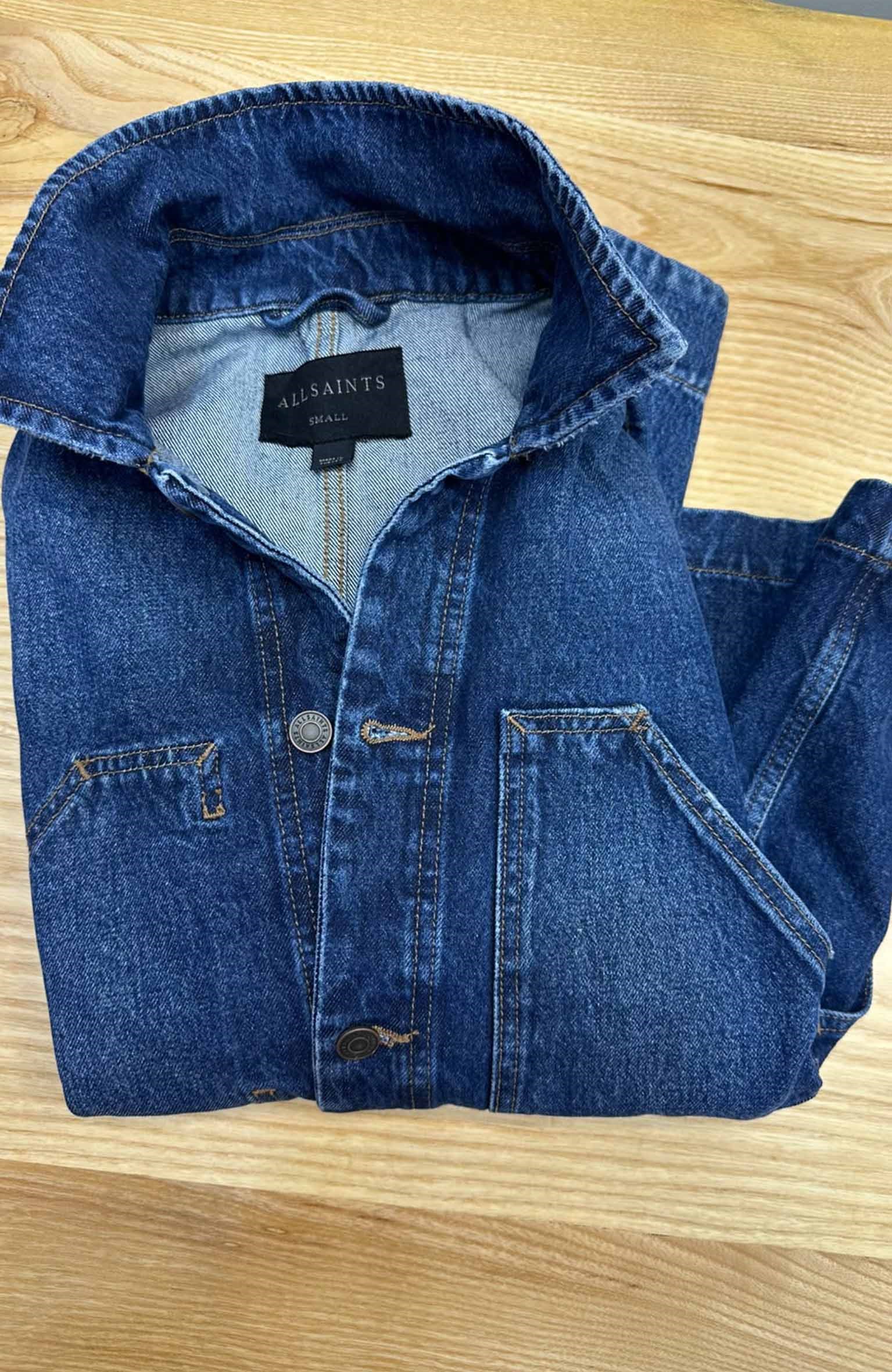 MEN2356 ALL S. LACİVERT DENİM CEKET