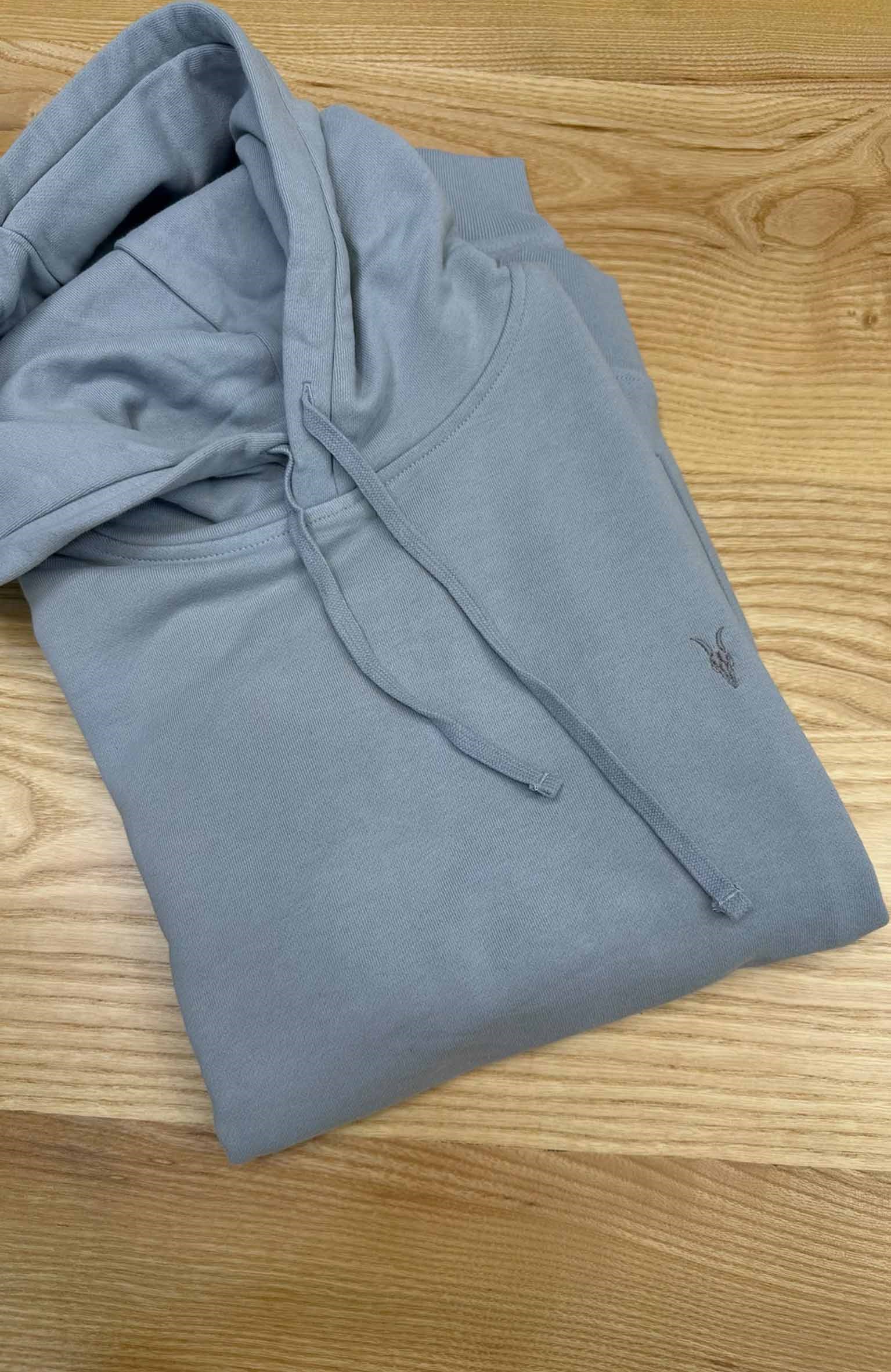 MEN2422 ALL S. KAPÜŞONLU MAVİ SWEAT