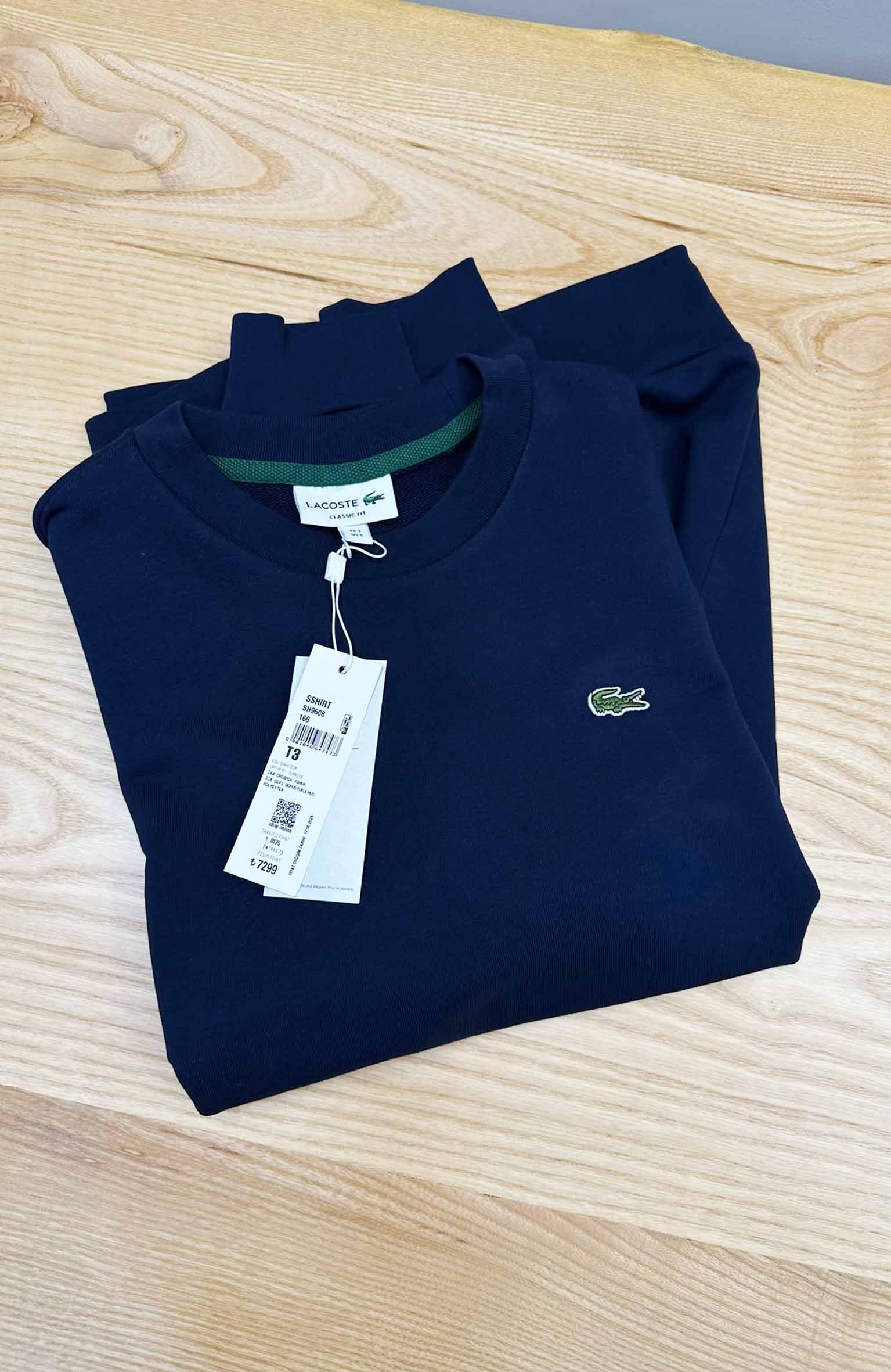 MEN2437 LCT CLASSİC FİT LACİVERT SWEAT