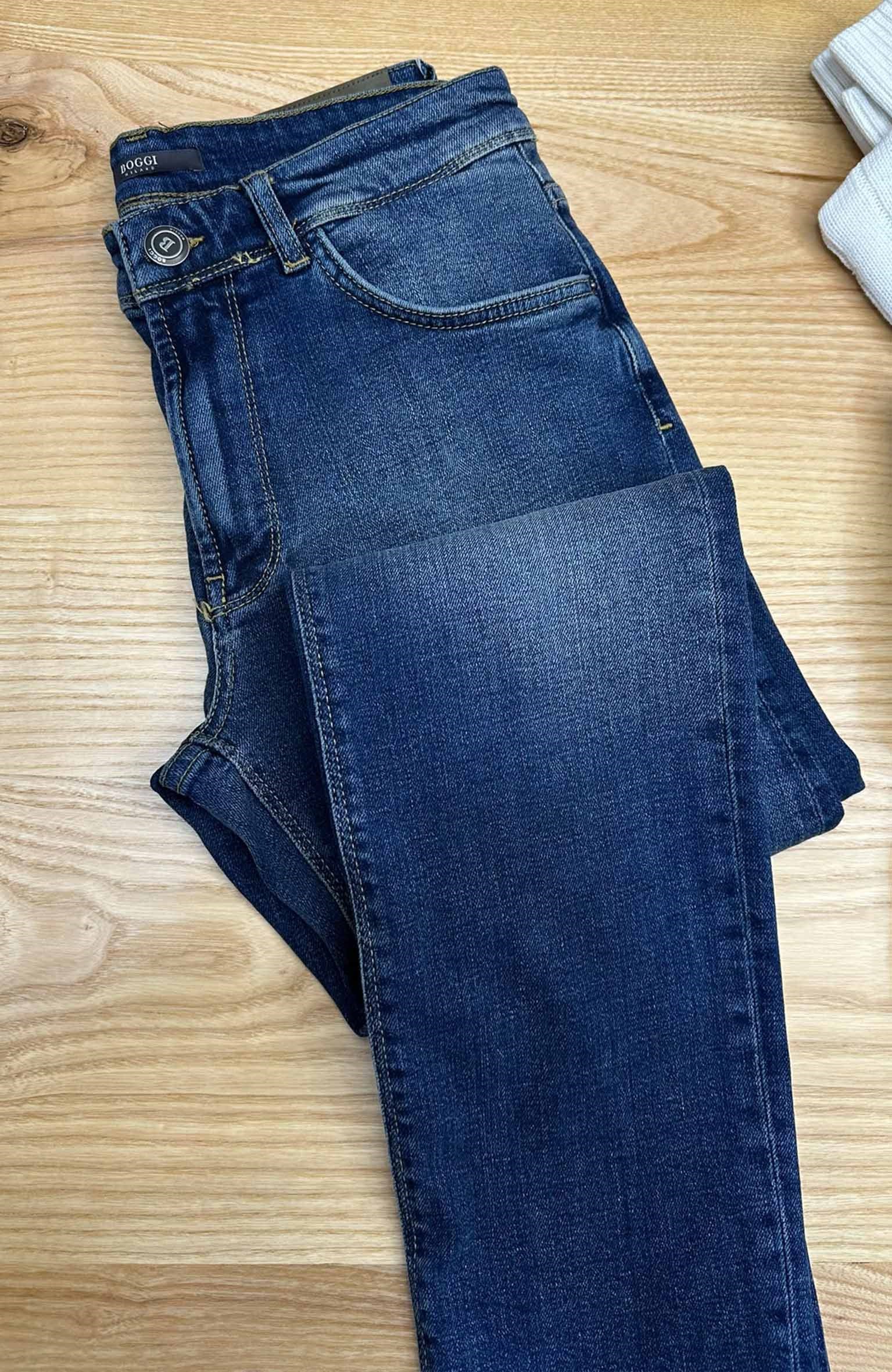 MEN2445 BGGİ VİNTAGE YIKAMALI LİKRALI JEAN