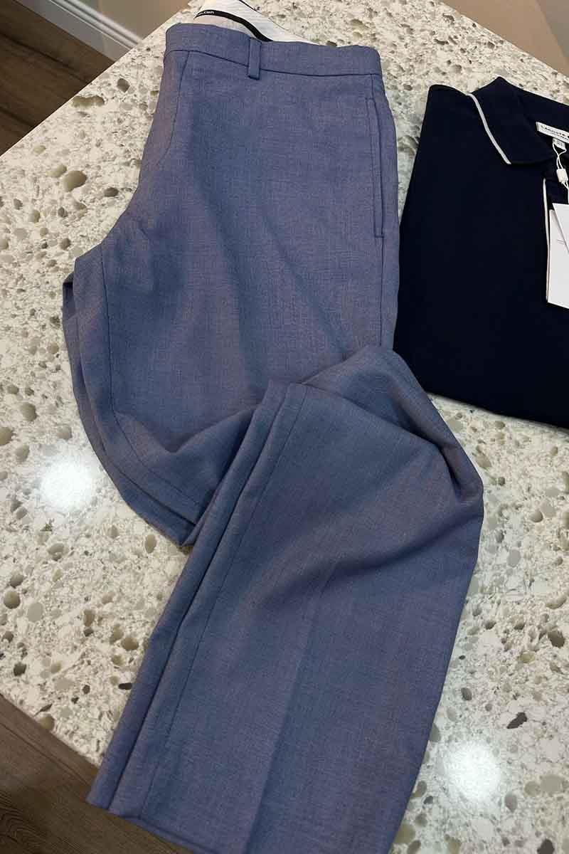 MEN524 CK KLASİK MAVİ KUMAŞ PANTOLON