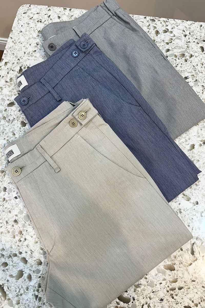 MEN691 DRYKORN KETEN DOKUMA PANTOLON