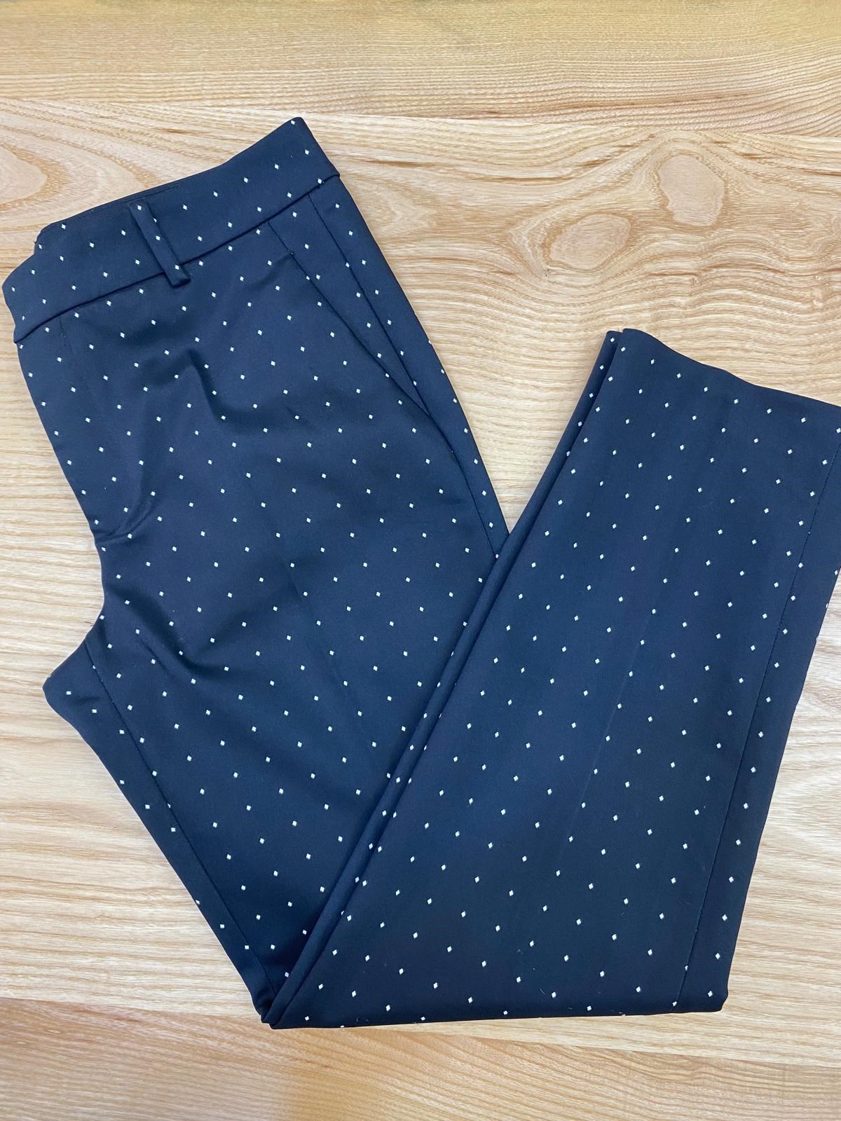 O035 DESENLİ KOYU LACİVERT PANTOLON