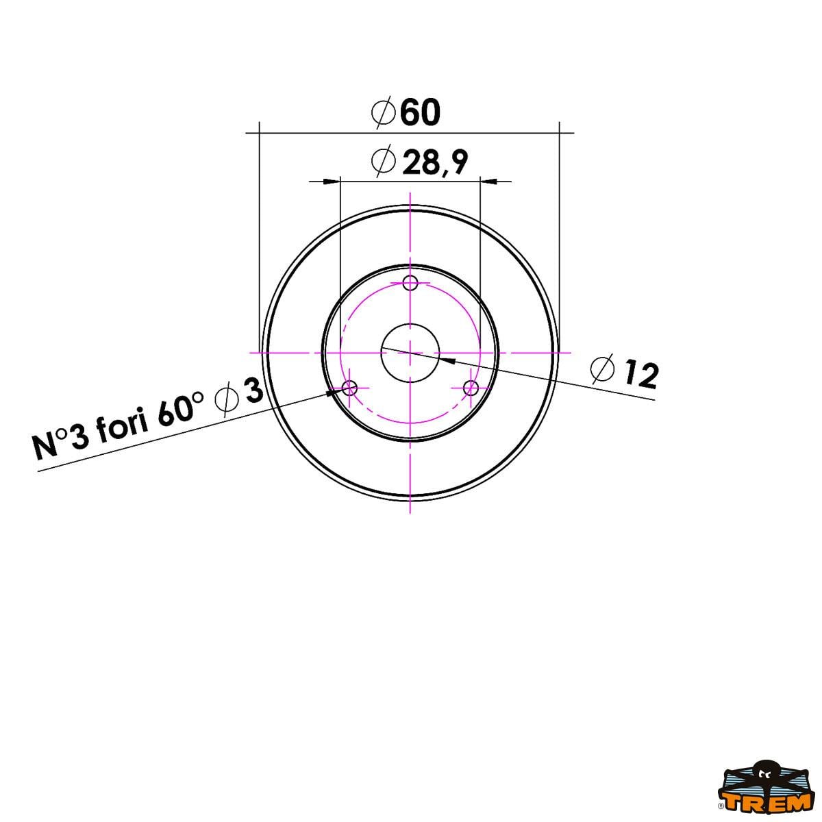 Çıpa feneri 360° 12V Kırmızı