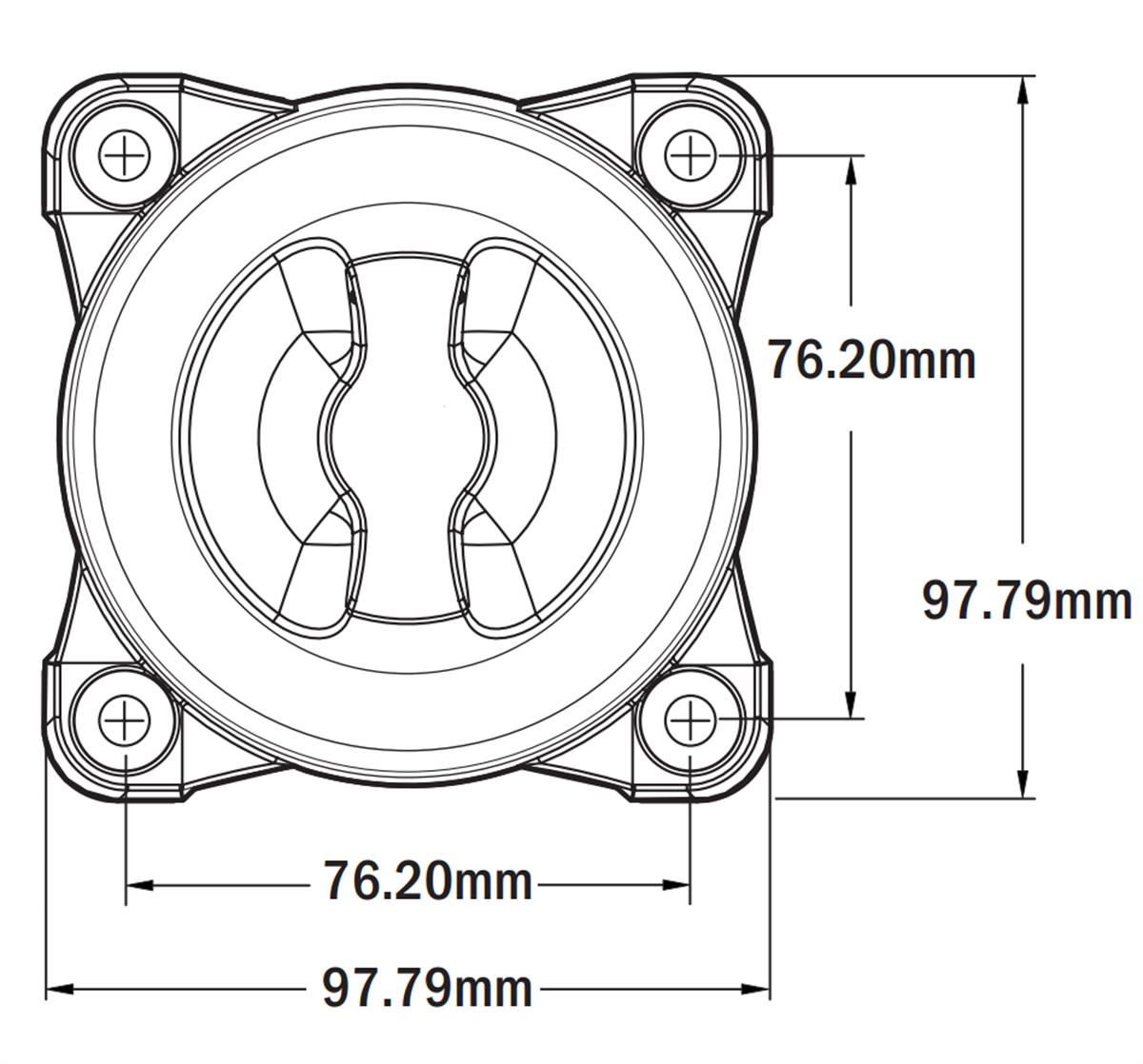 T-POWER AKÜ ŞALTERİ 350A - 4 POZİSYONLU
