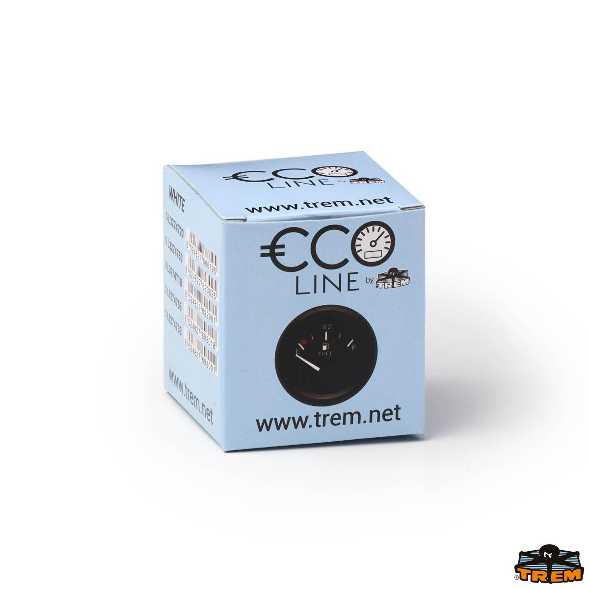 TREM ECO LINE AMPERMETRE.12V.SİYAH.60-60AMP